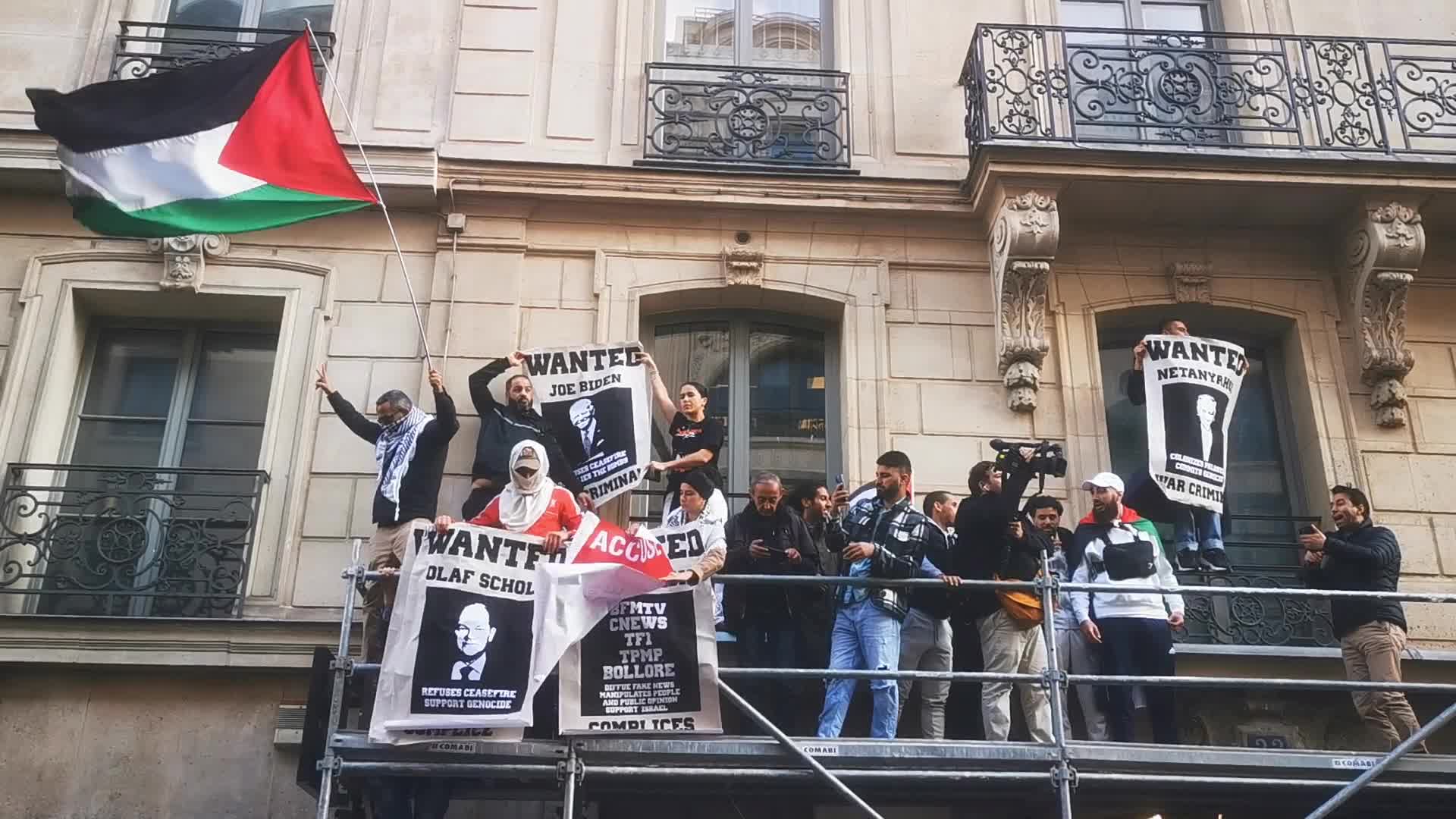 Pro Palestine Rally In Paris, France