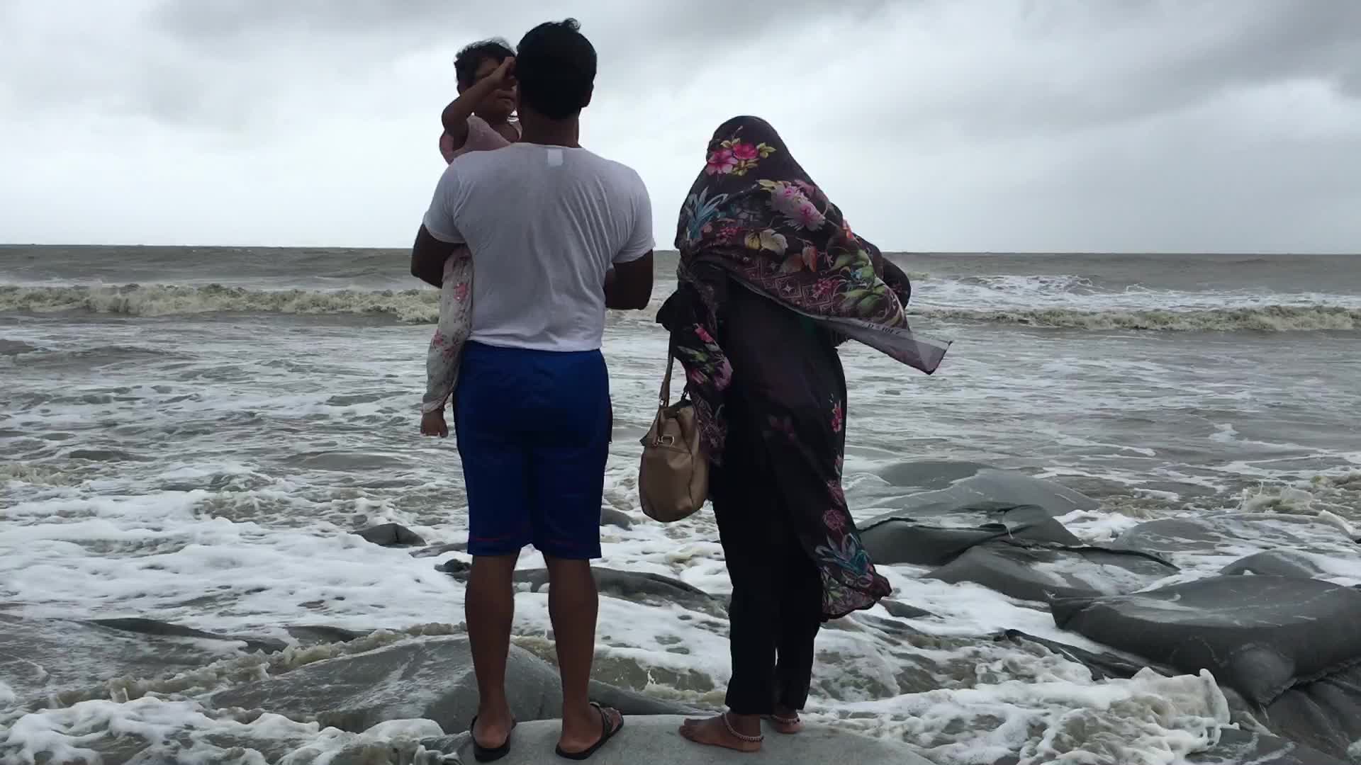 Cyclonr Remal at Kuakata Sea Beach