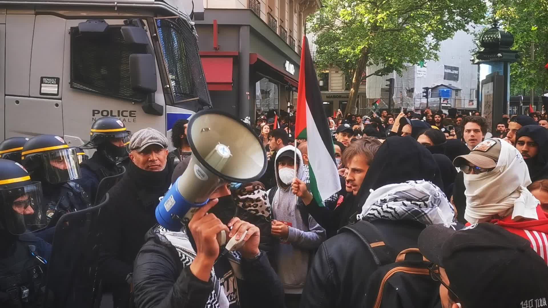 Pro Palestine Rally In Paris, France