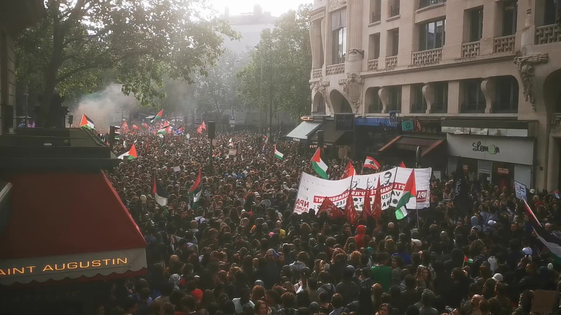 Pro Palestine Rally In Paris, France