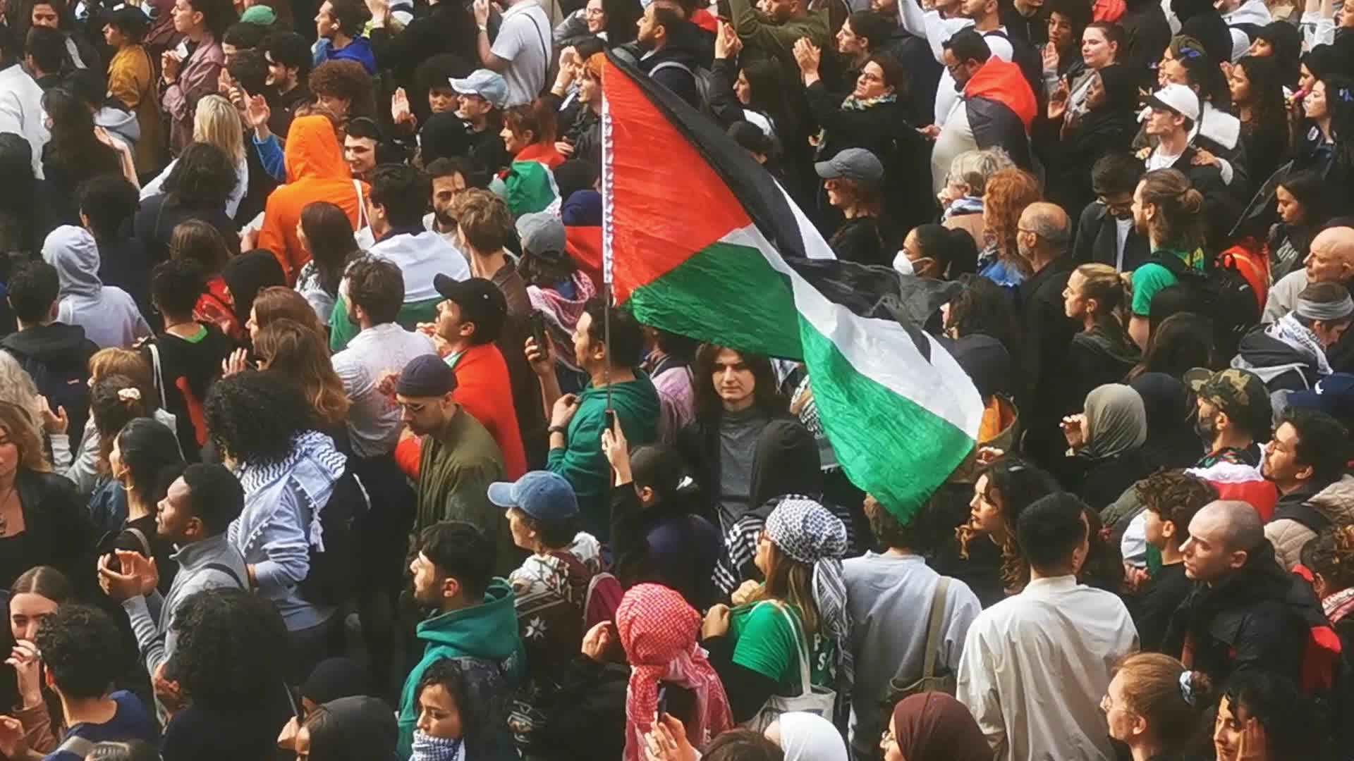 Pro Palestine Rally In Paris, France