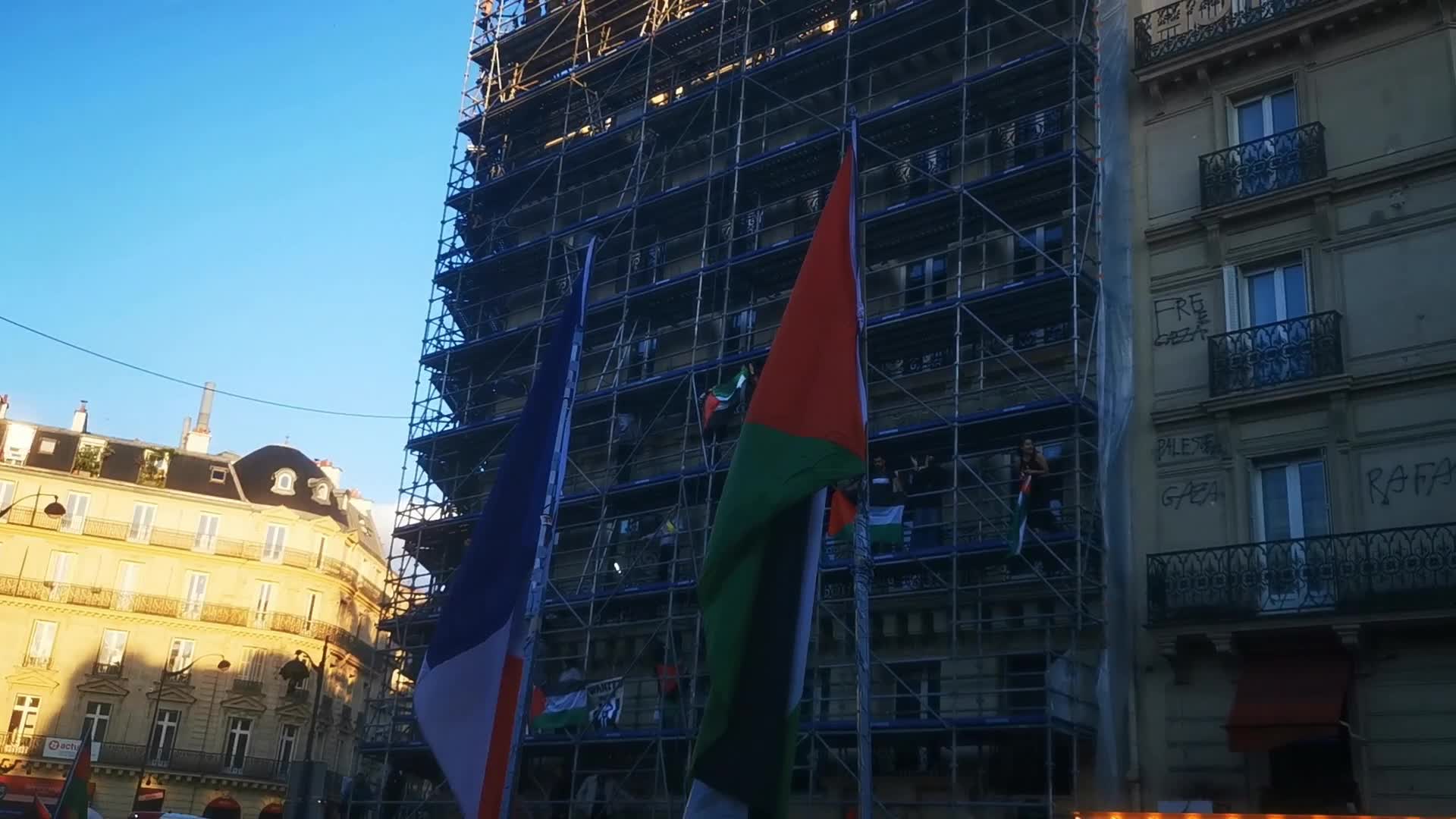 Pro Palestine Rally In Paris, France