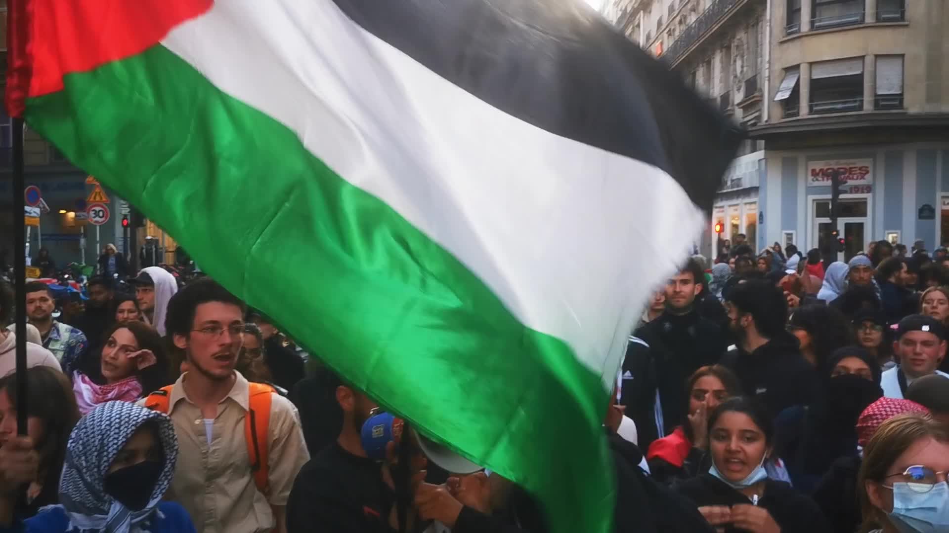 Pro Palestine Rally In Paris, France