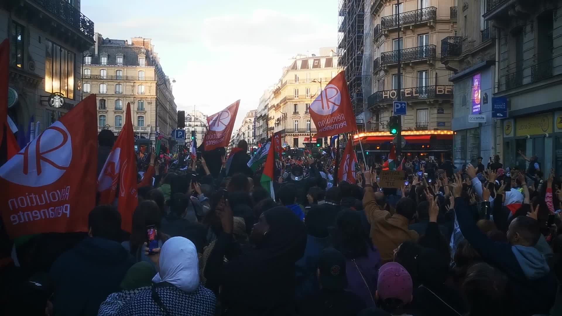 Pro Palestine Rally In Paris, France