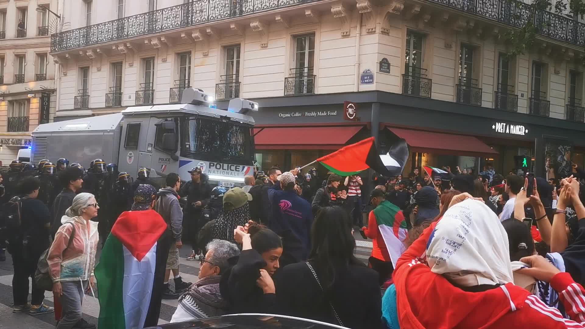 Pro Palestine Rally In Paris, France