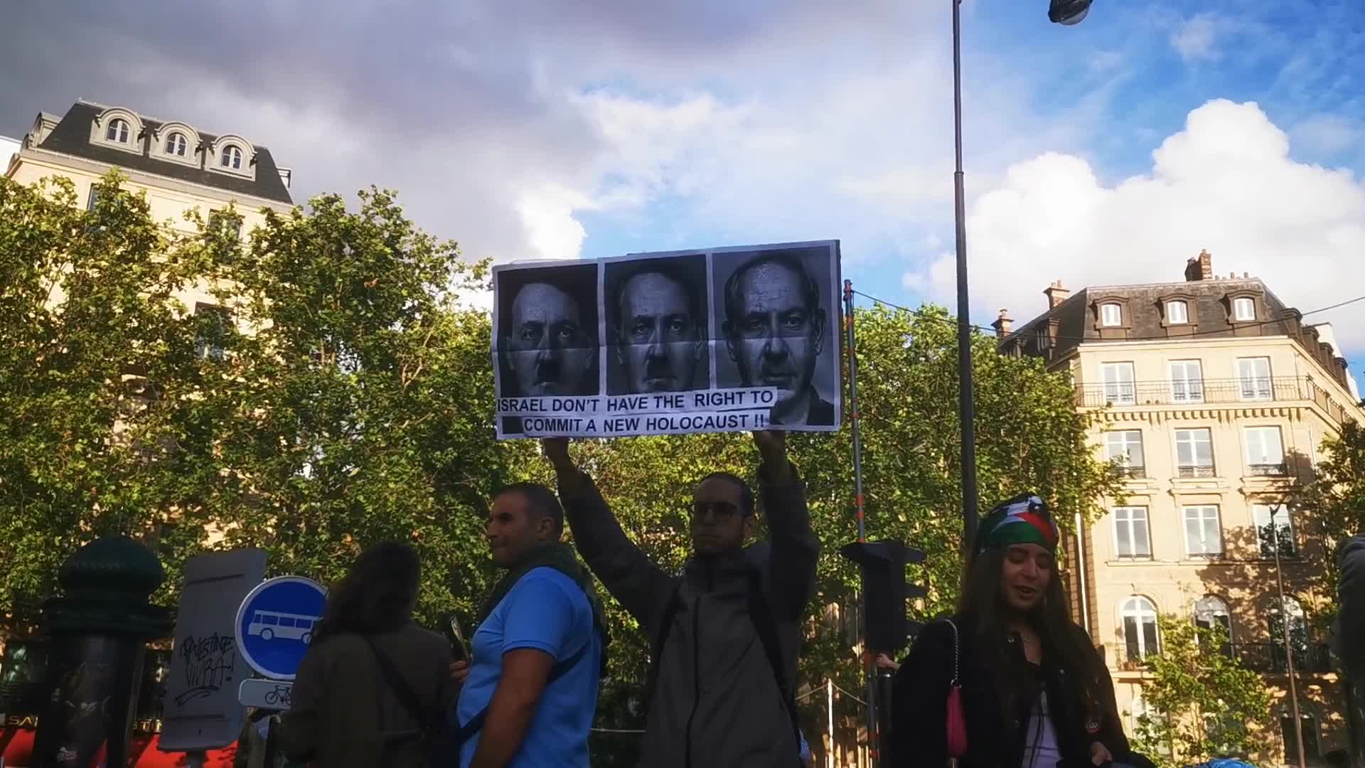 Pro Palestine Rally In Paris, France
