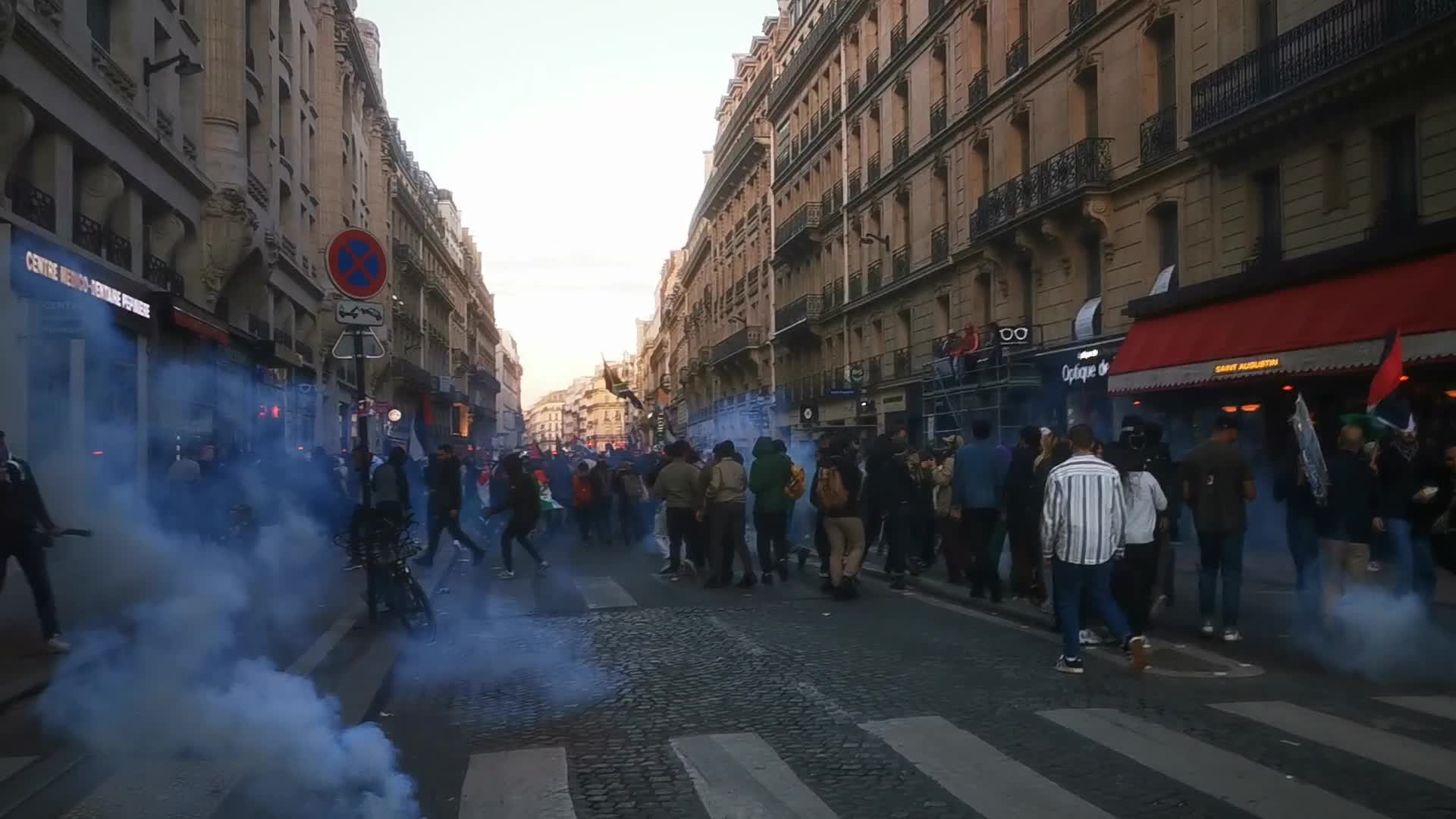 Pro Palestine Rally In Paris, France