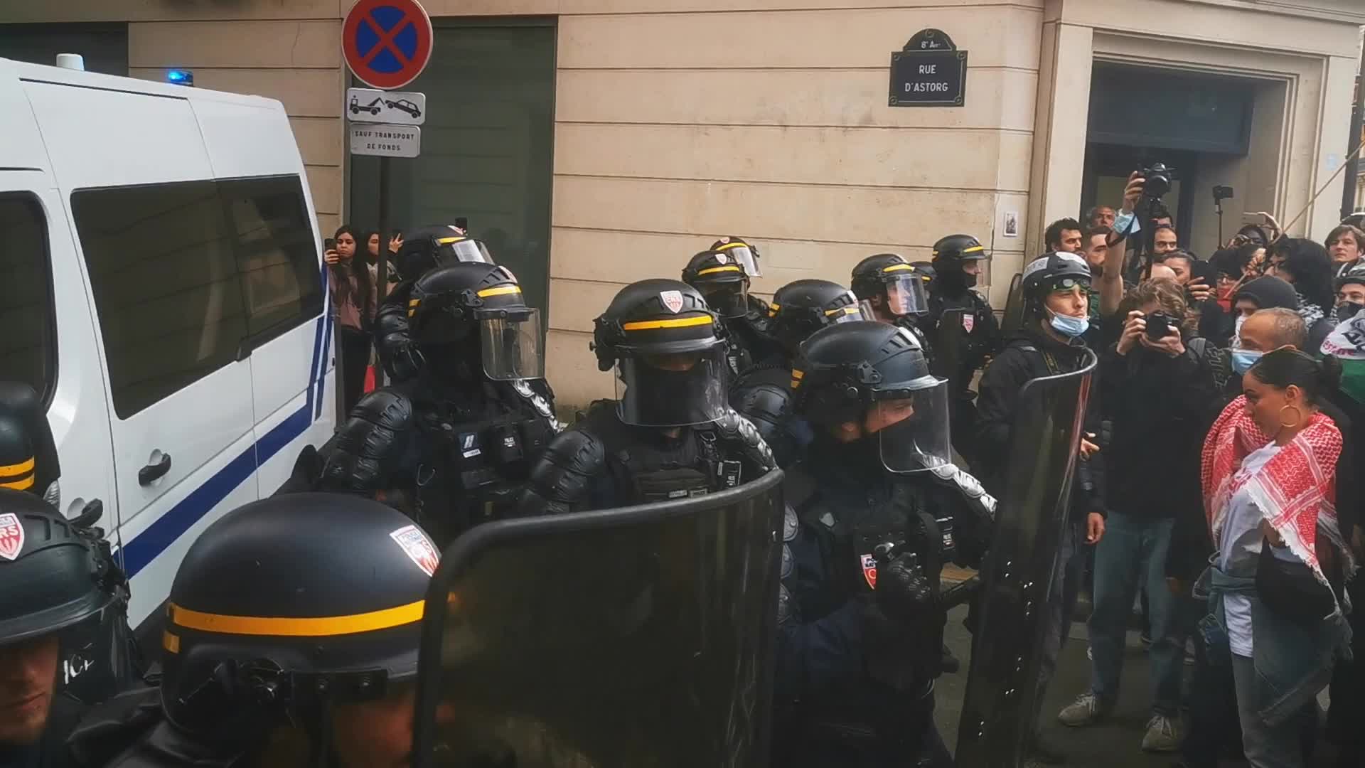 Pro Palestine Rally In Paris, France