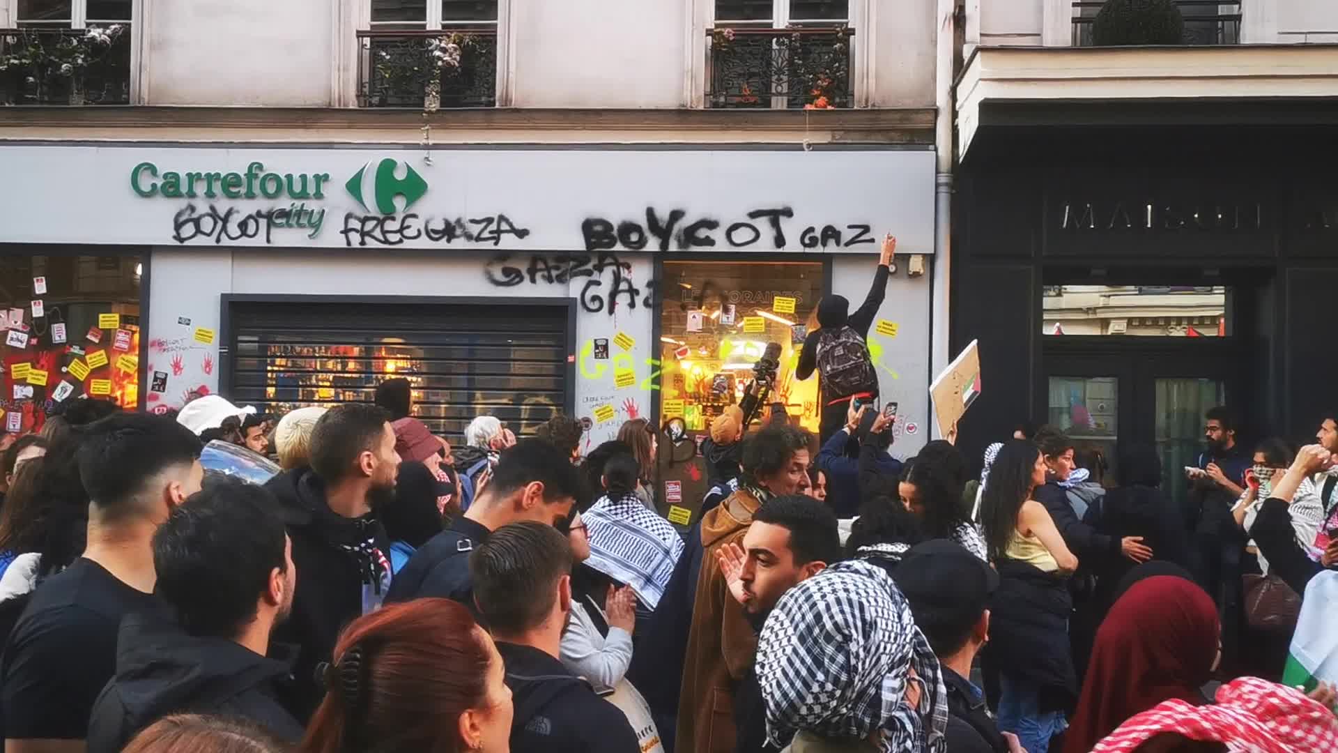 Pro Palestine Rally In Paris, France