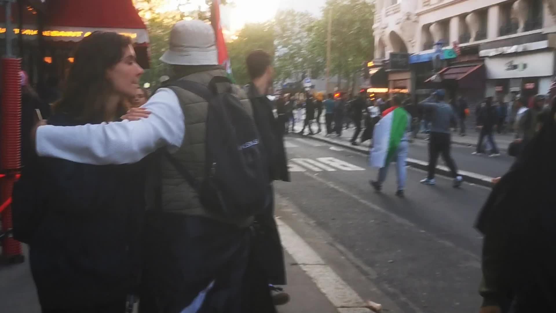 Pro Palestine Rally In Paris, France