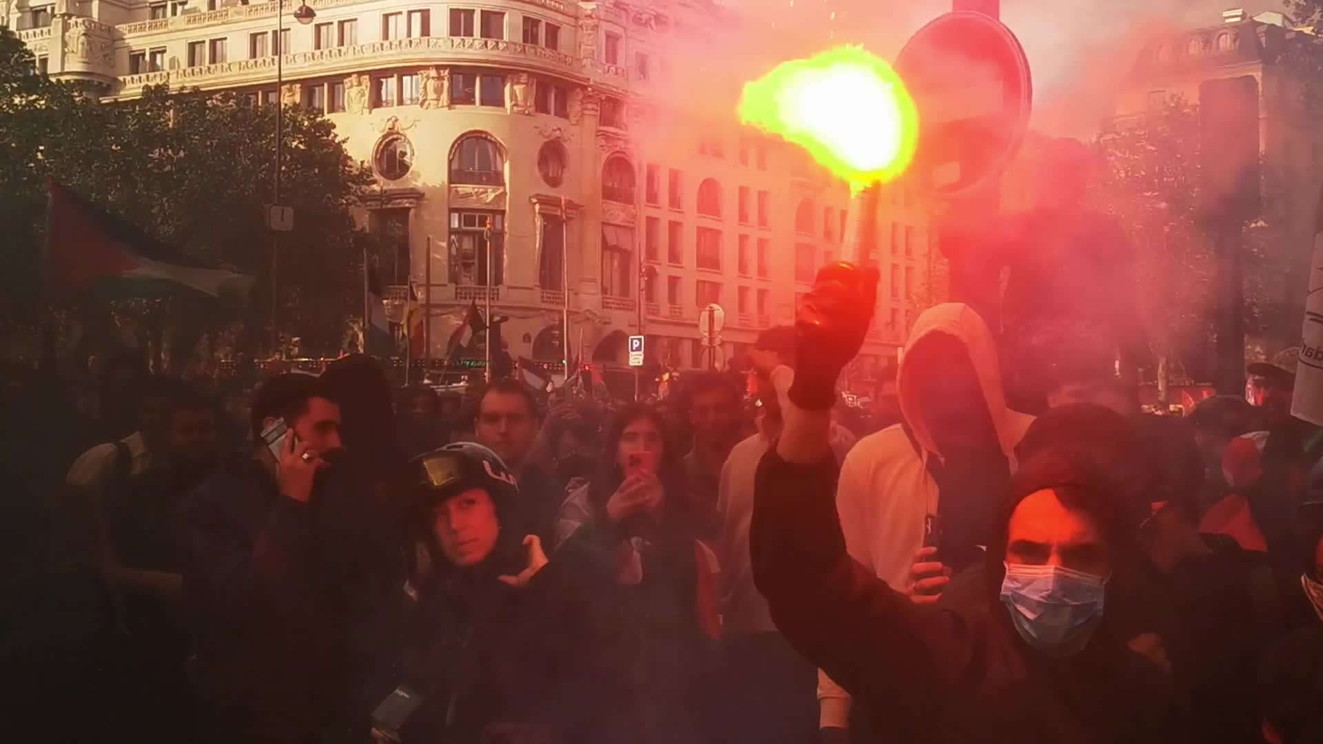 Pro Palestine Rally In Paris, France