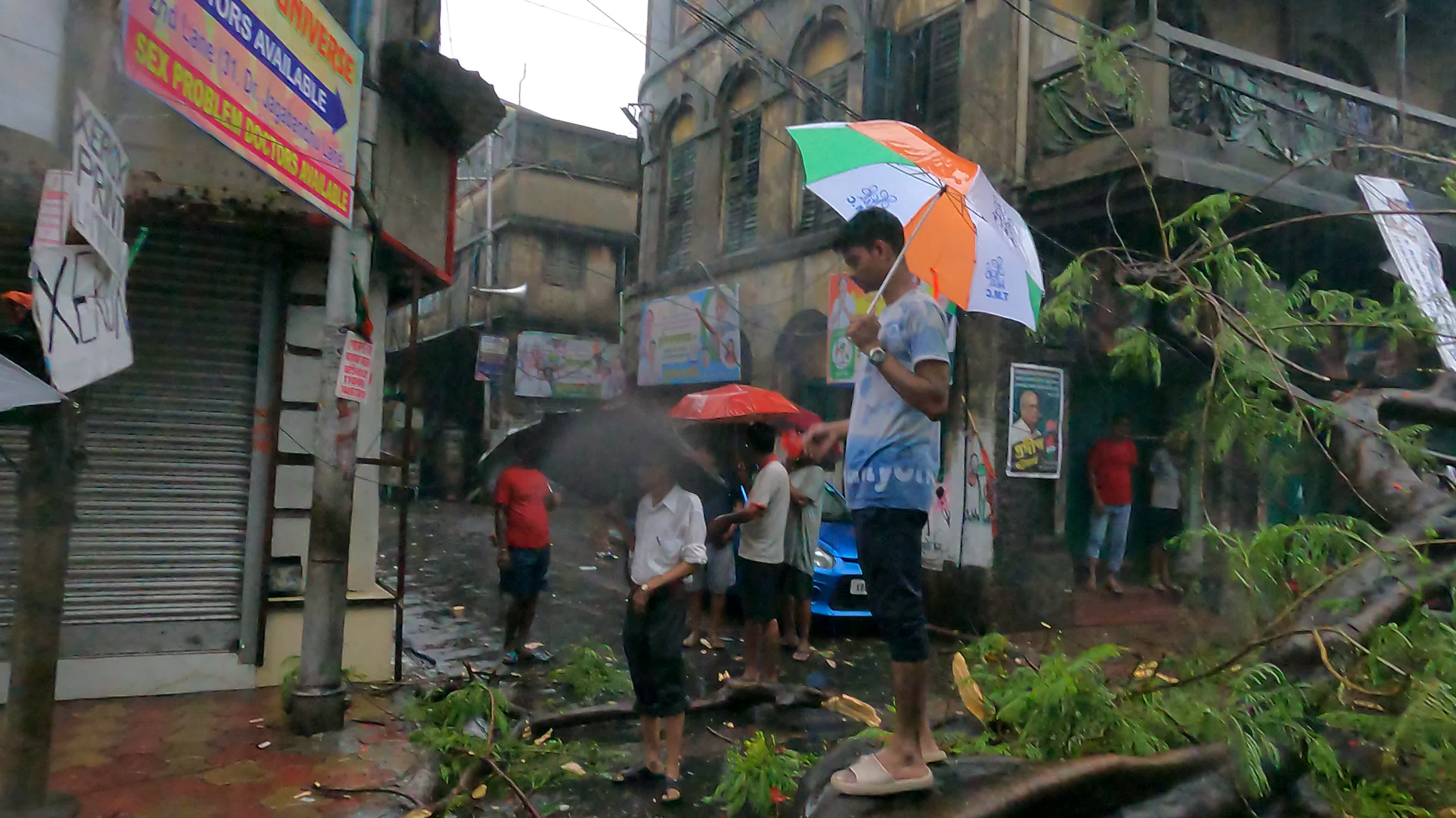 Aftermath of Cyclone Remal In India