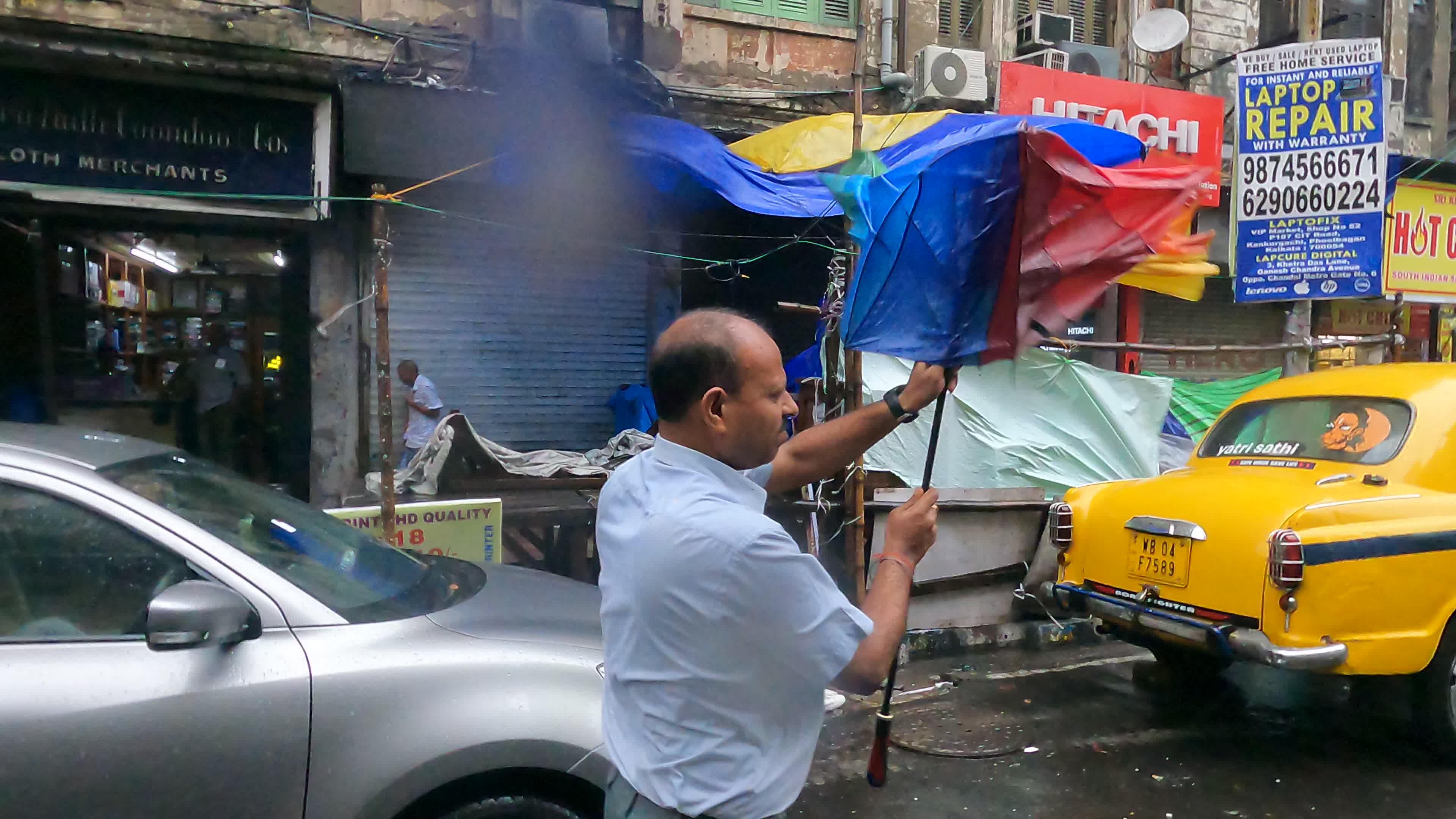 Aftermath of Cyclone Remal In India