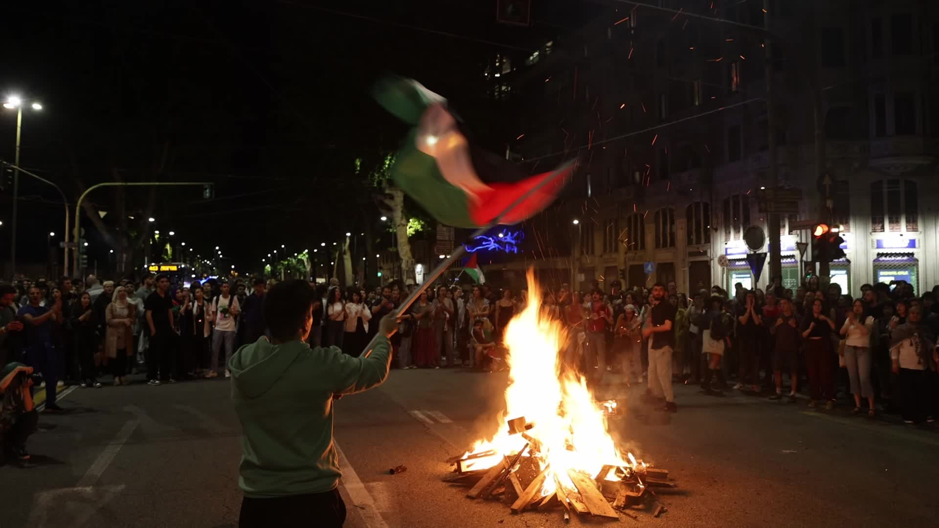 Pro Palestine Rally In Turin, Italy