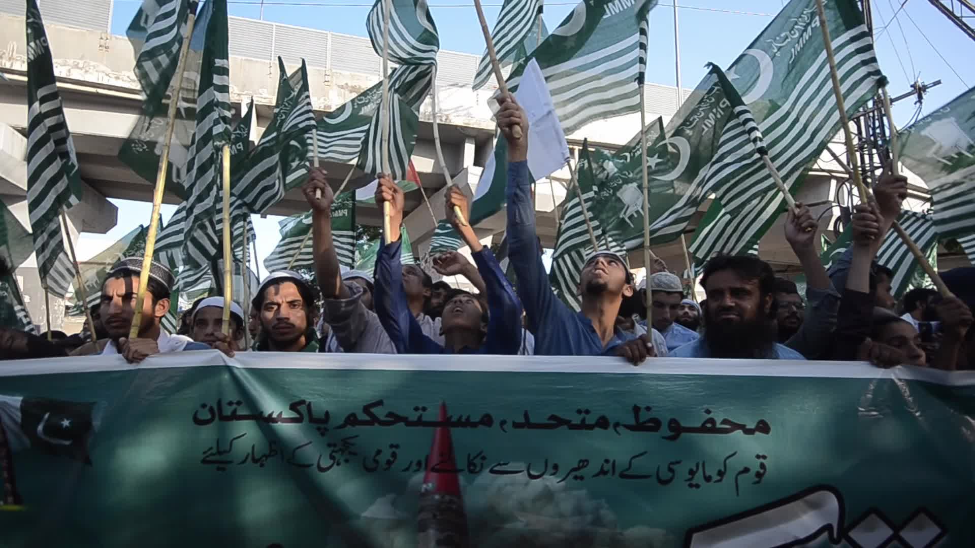 Pakistan remembers nuclear tests day of 1998 in Peshawar 