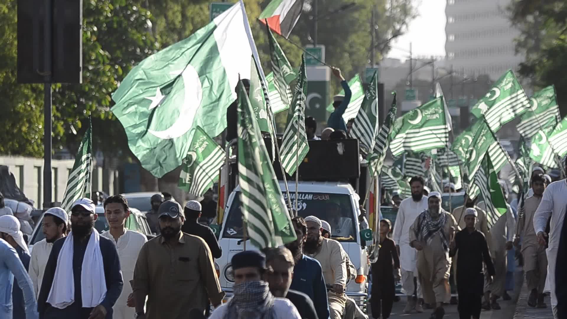 Pakistan remembers nuclear tests day of 1998 in Peshawar 