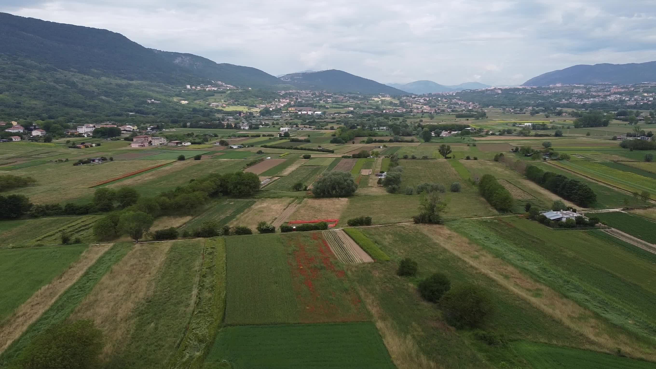 Drone View Of Antica Cattedrale di San Massimo