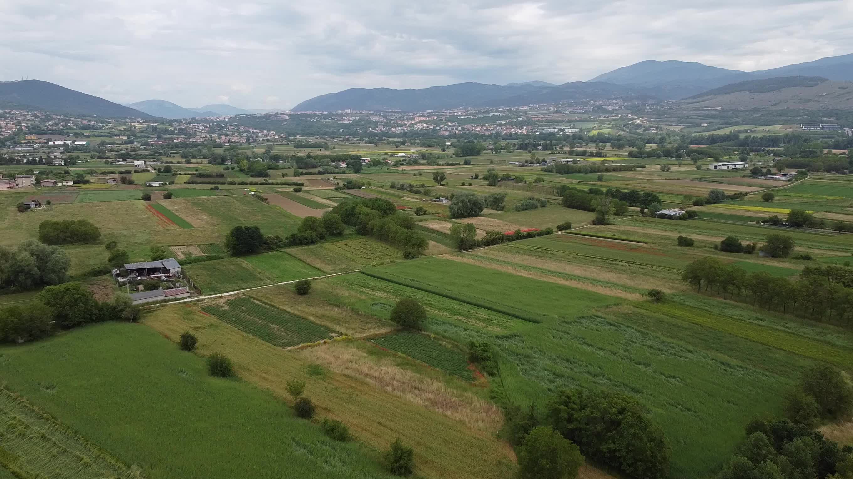 Drone View Of Antica Cattedrale di San Massimo