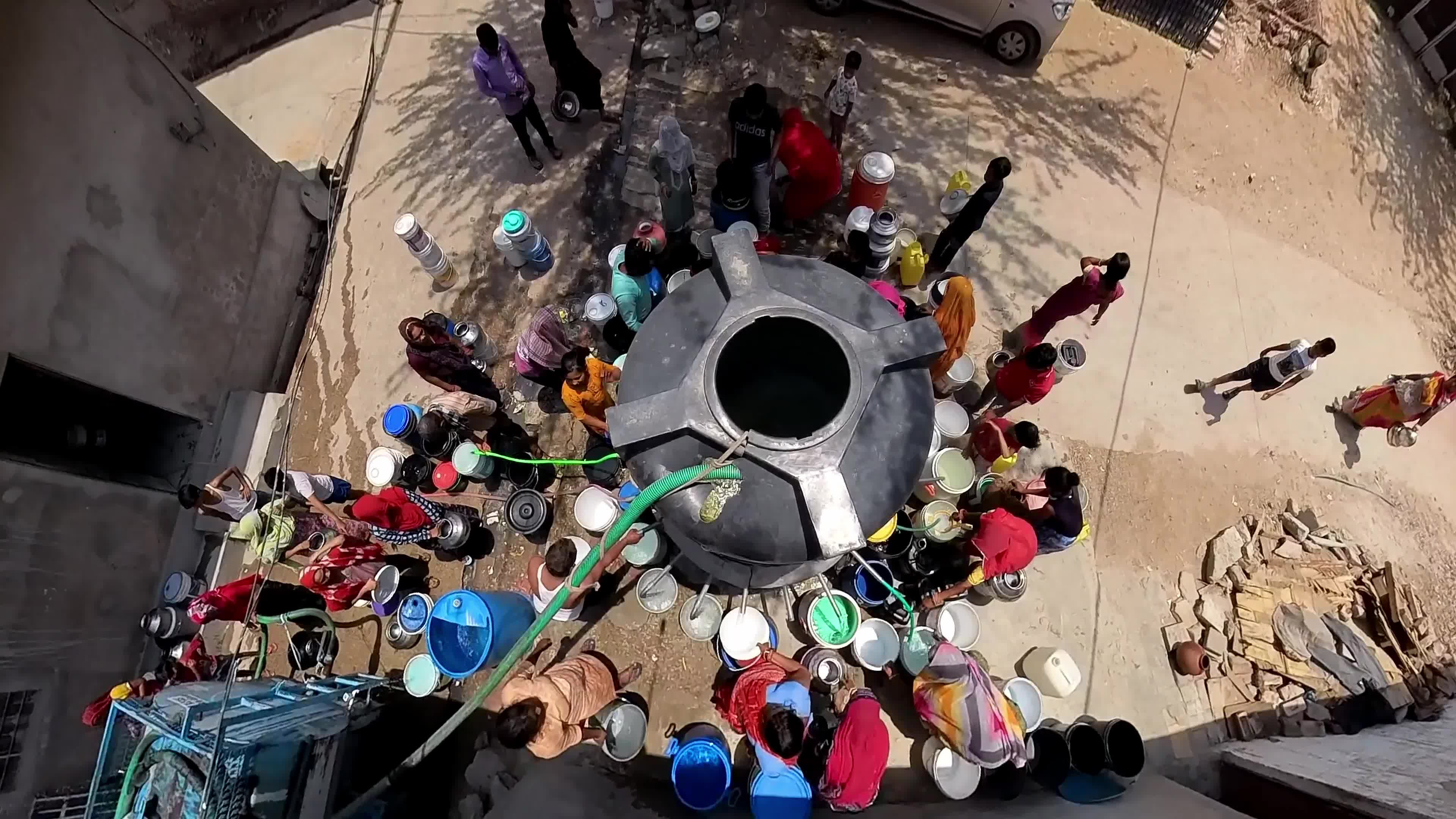 Water Crisis Amid Extreme Heat In Jaipur 