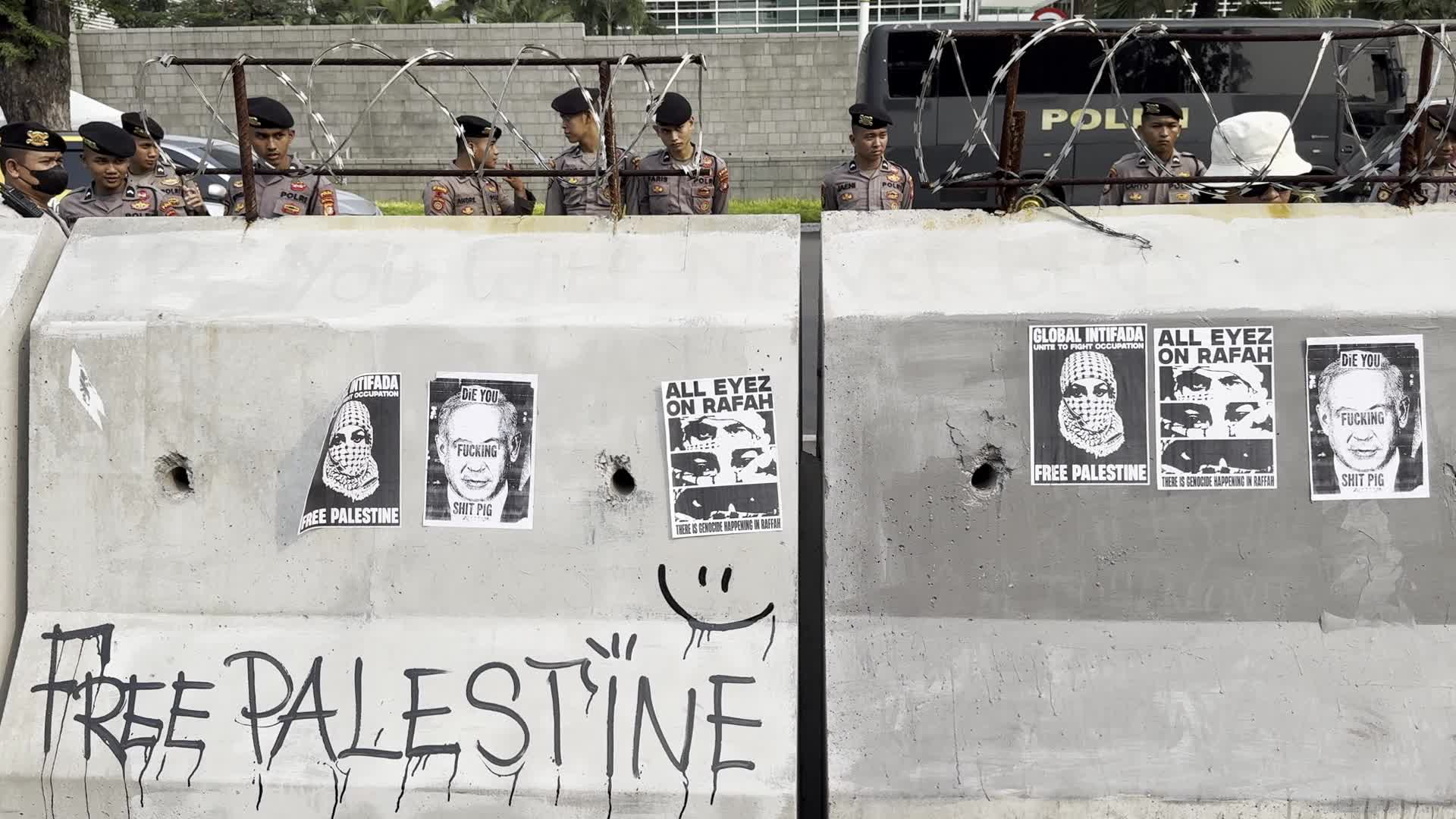 Pro Palestine Rally In Jakarta, Indonesia