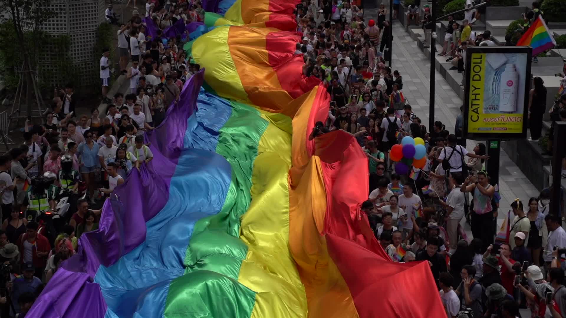 Bangkok Pride Parade 2024 to Celebrate Pride Month.