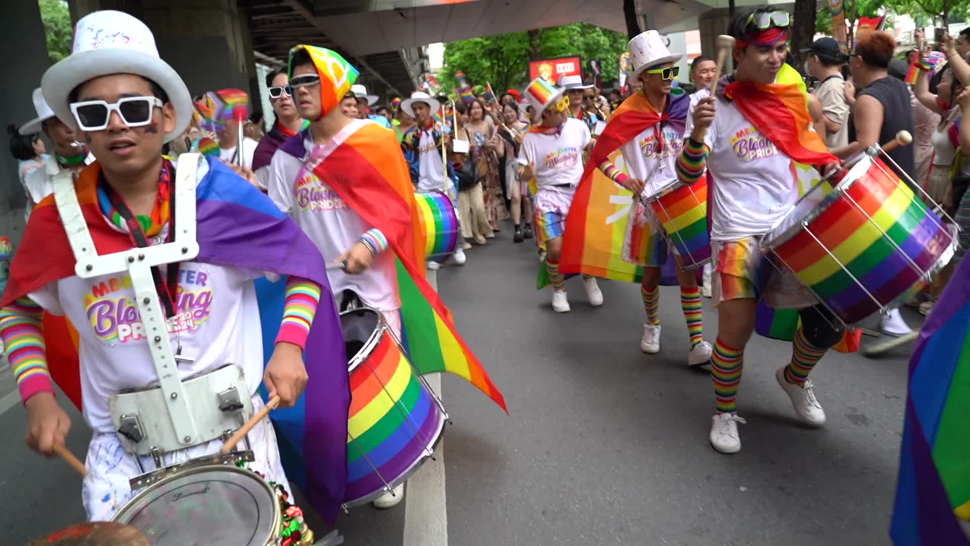 Bangkok Pride Parade 2024 to Celebrate Pride Month.
