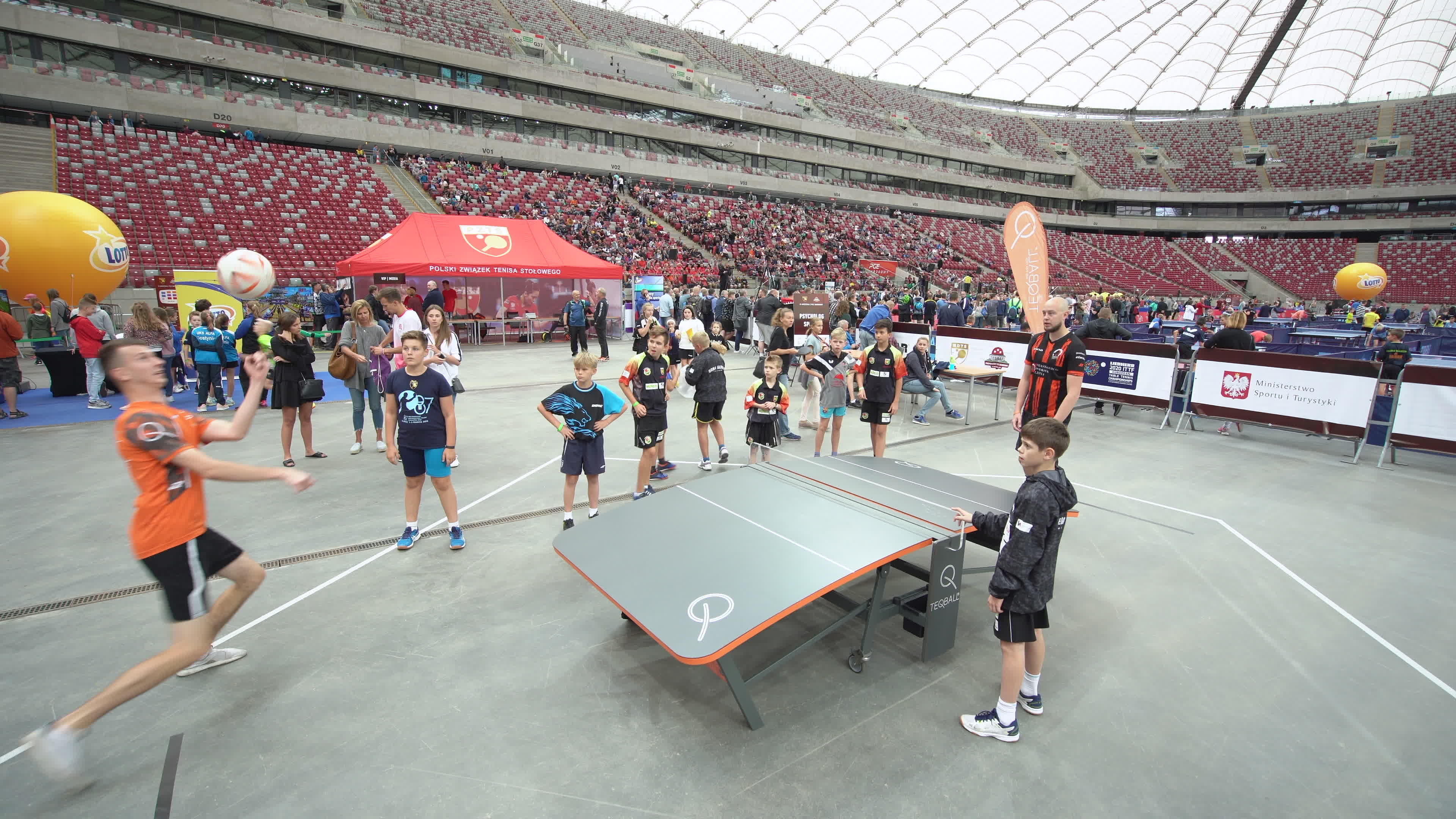 National Ping Pong Day in Warsaw
