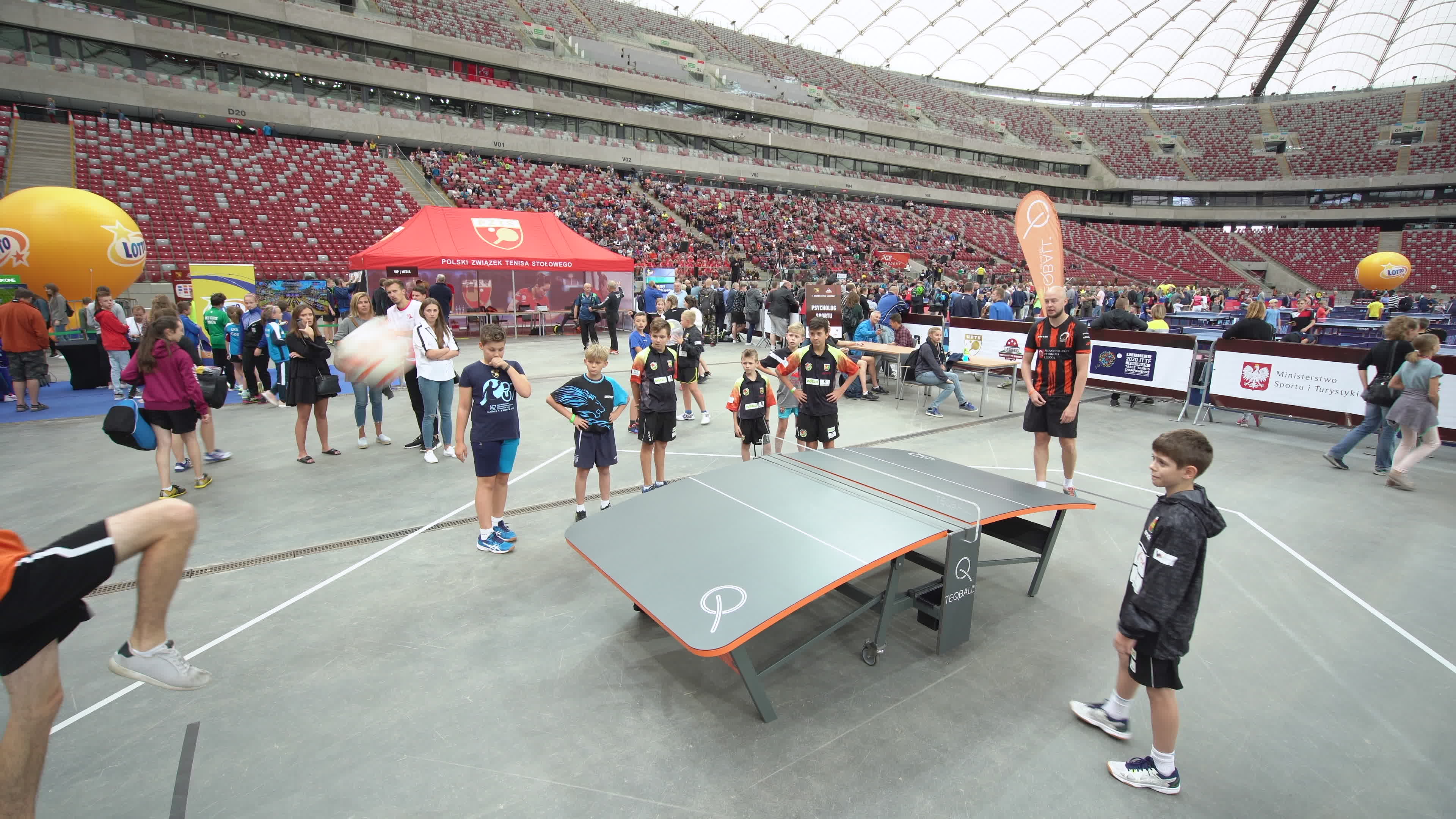 National Ping Pong Day in Warsaw