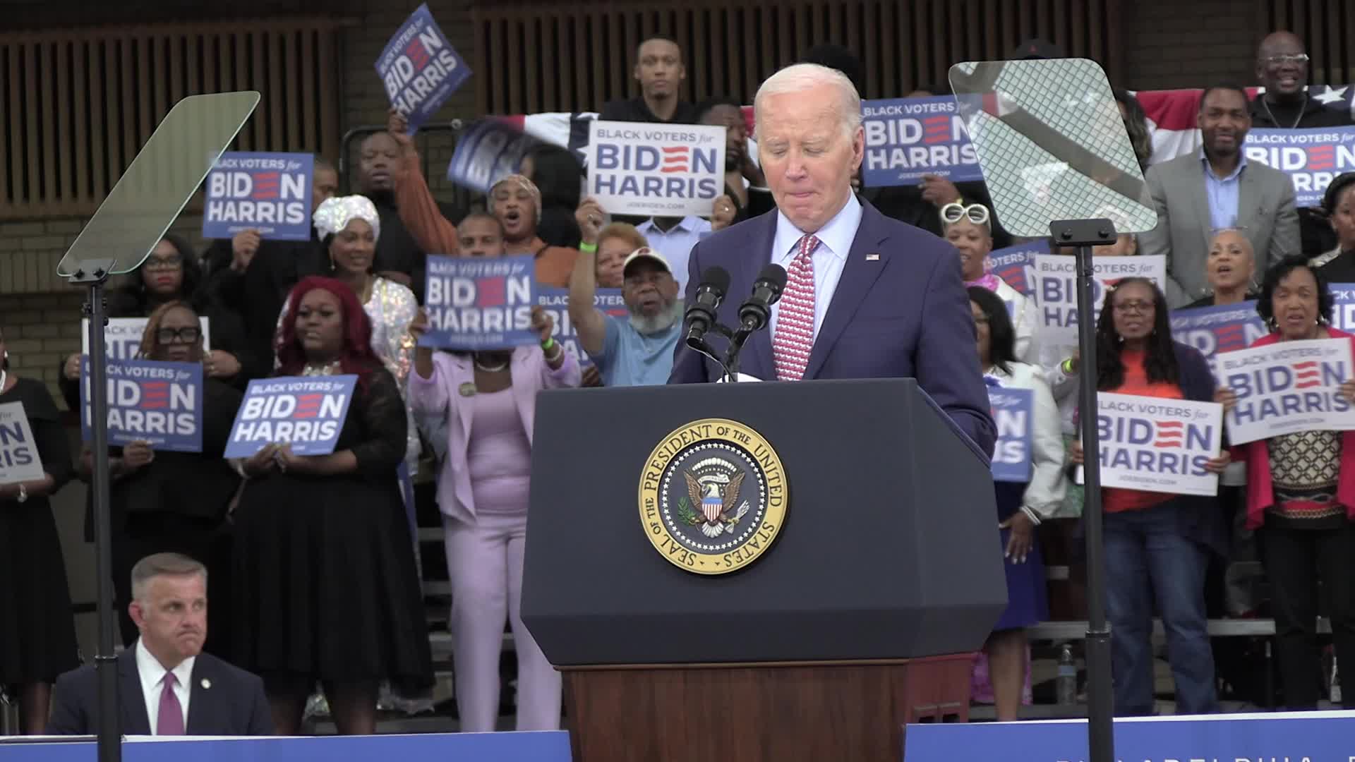 Joe Biden Speaks At Campaign Rally For Black Voters