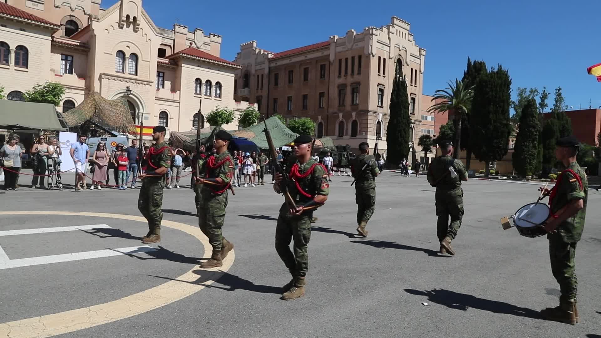 Military parades of the Spanish Army in Barcelona