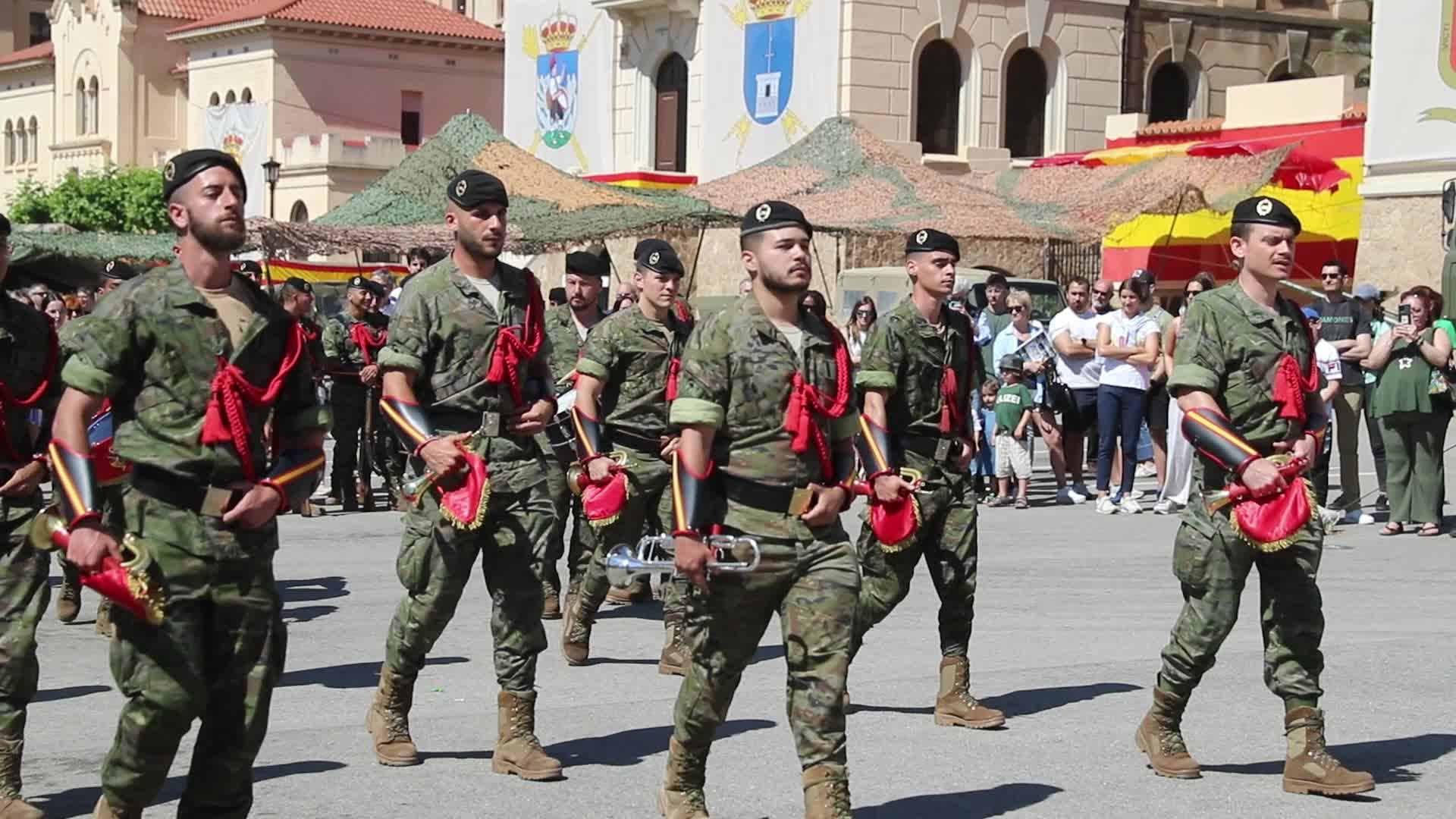 Military parades of the Spanish Army in Barcelona