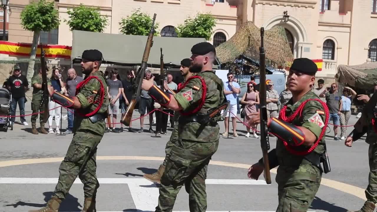 Military parades of the Spanish Army in Barcelona