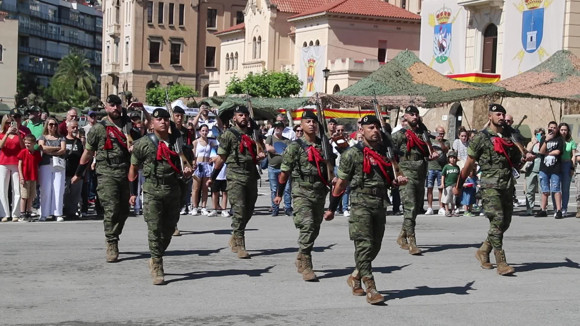Military parades of the Spanish Army in Barcelona