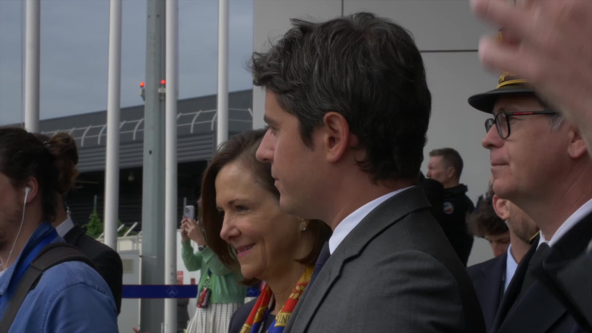 US President Joe Biden arrives at Paris Orly Airport