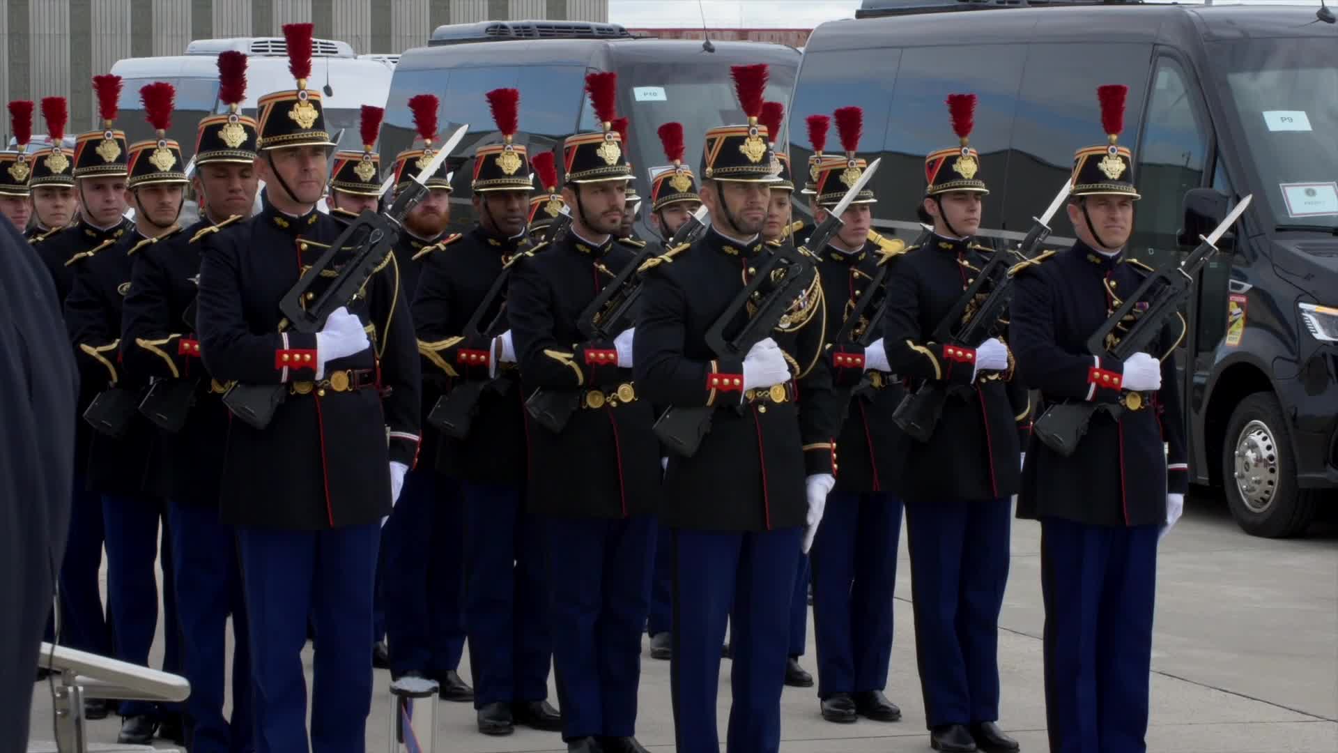 US President Joe Biden arrives at Paris Orly Airport