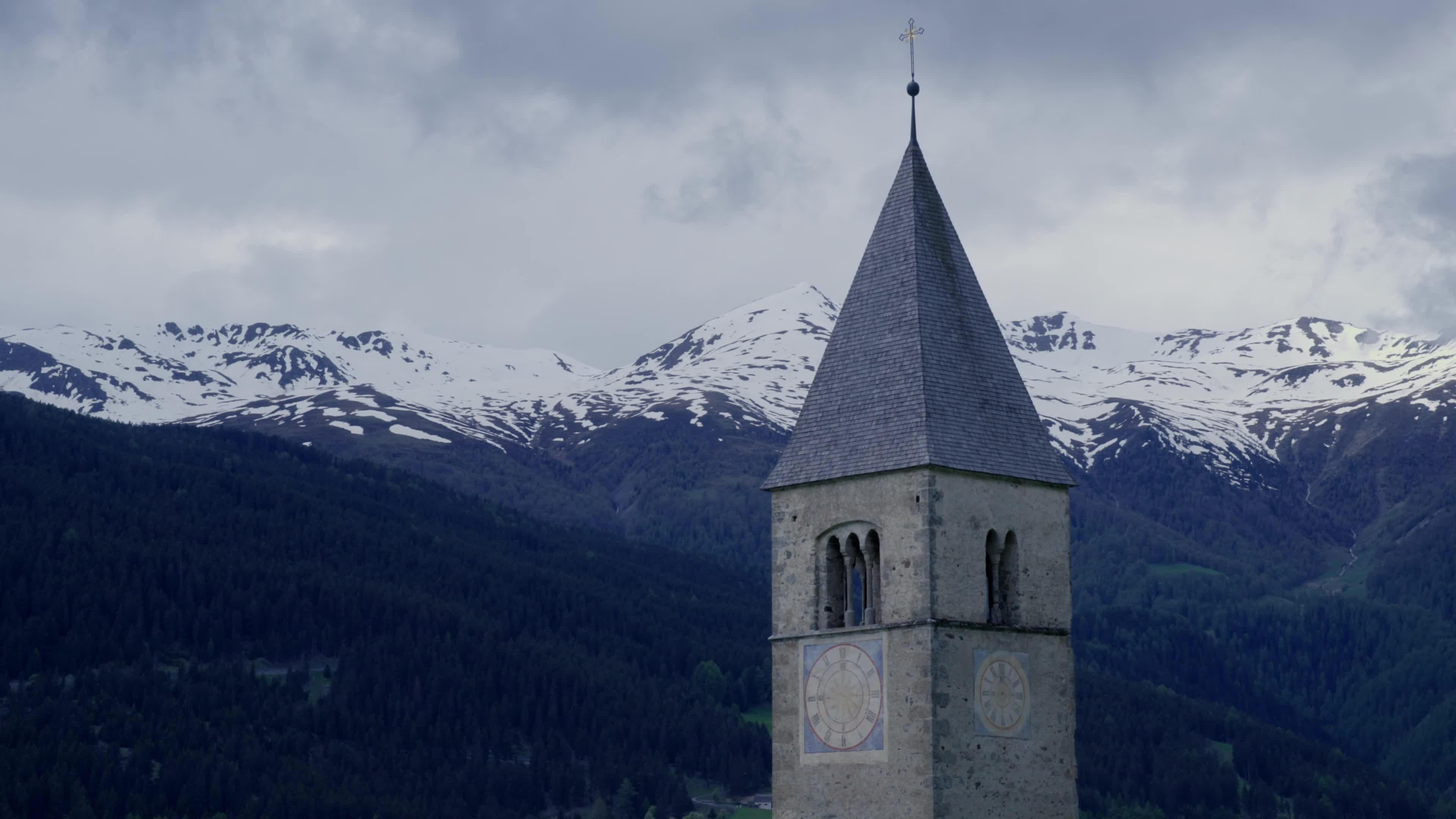 Reschensee Lake Drained for Alpine Road Construction