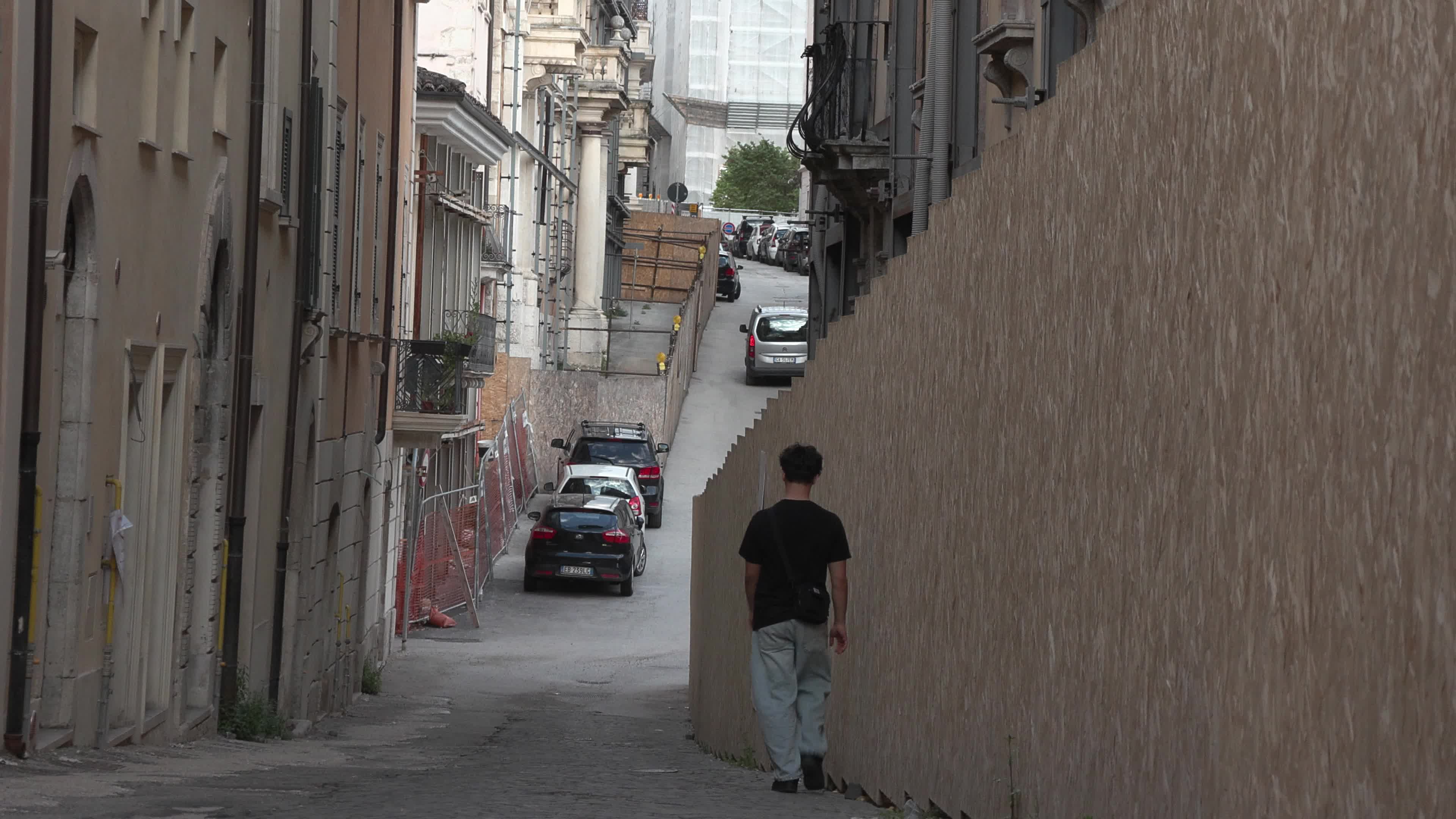 Daily Life In L'Aquila, Italy