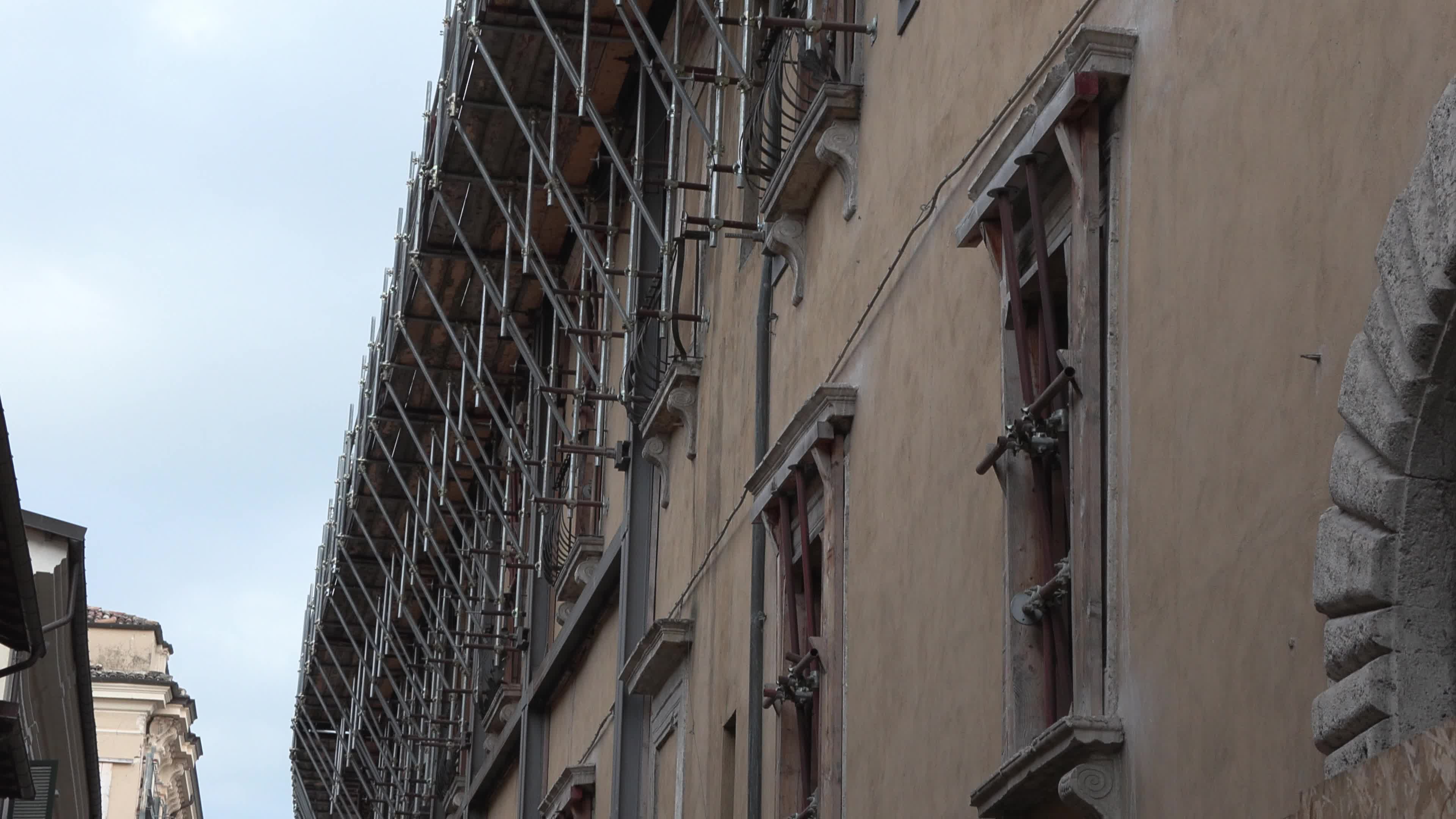 Daily Life In L'Aquila, Italy