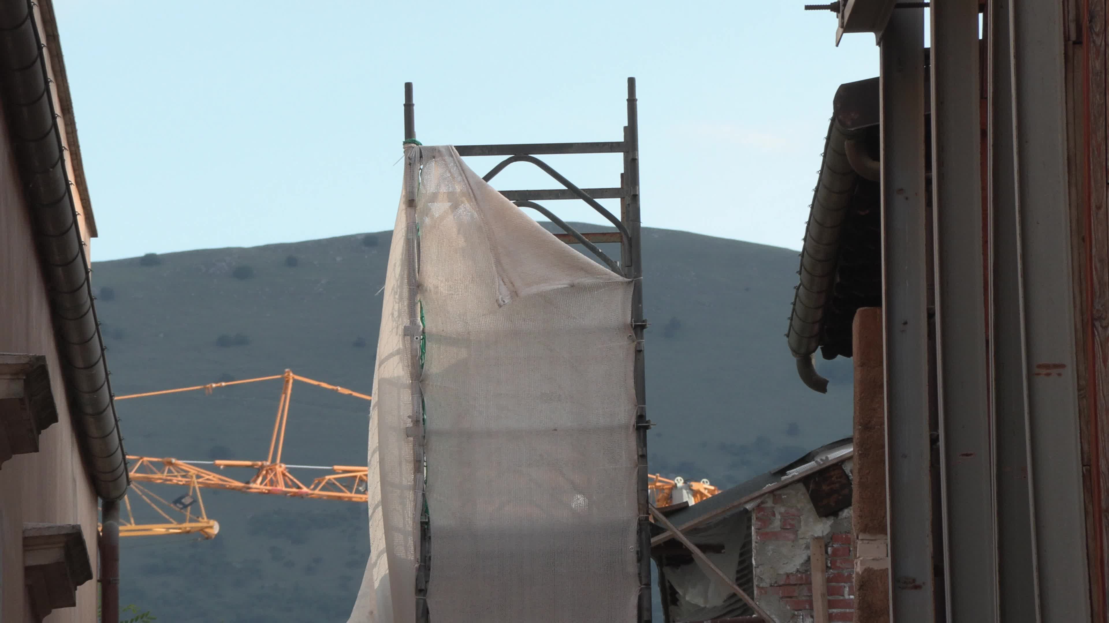 Daily Life In L'Aquila, Italy
