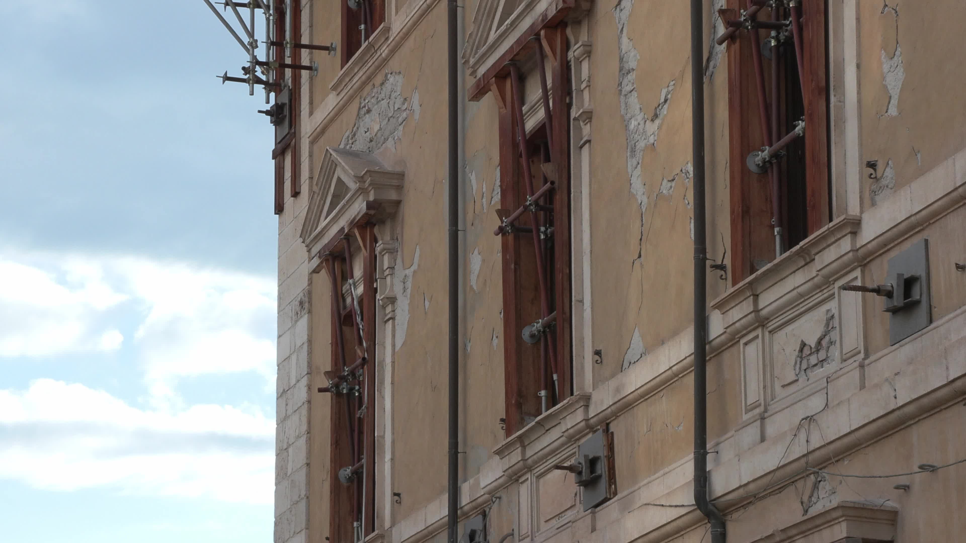 Daily Life In L'Aquila, Italy