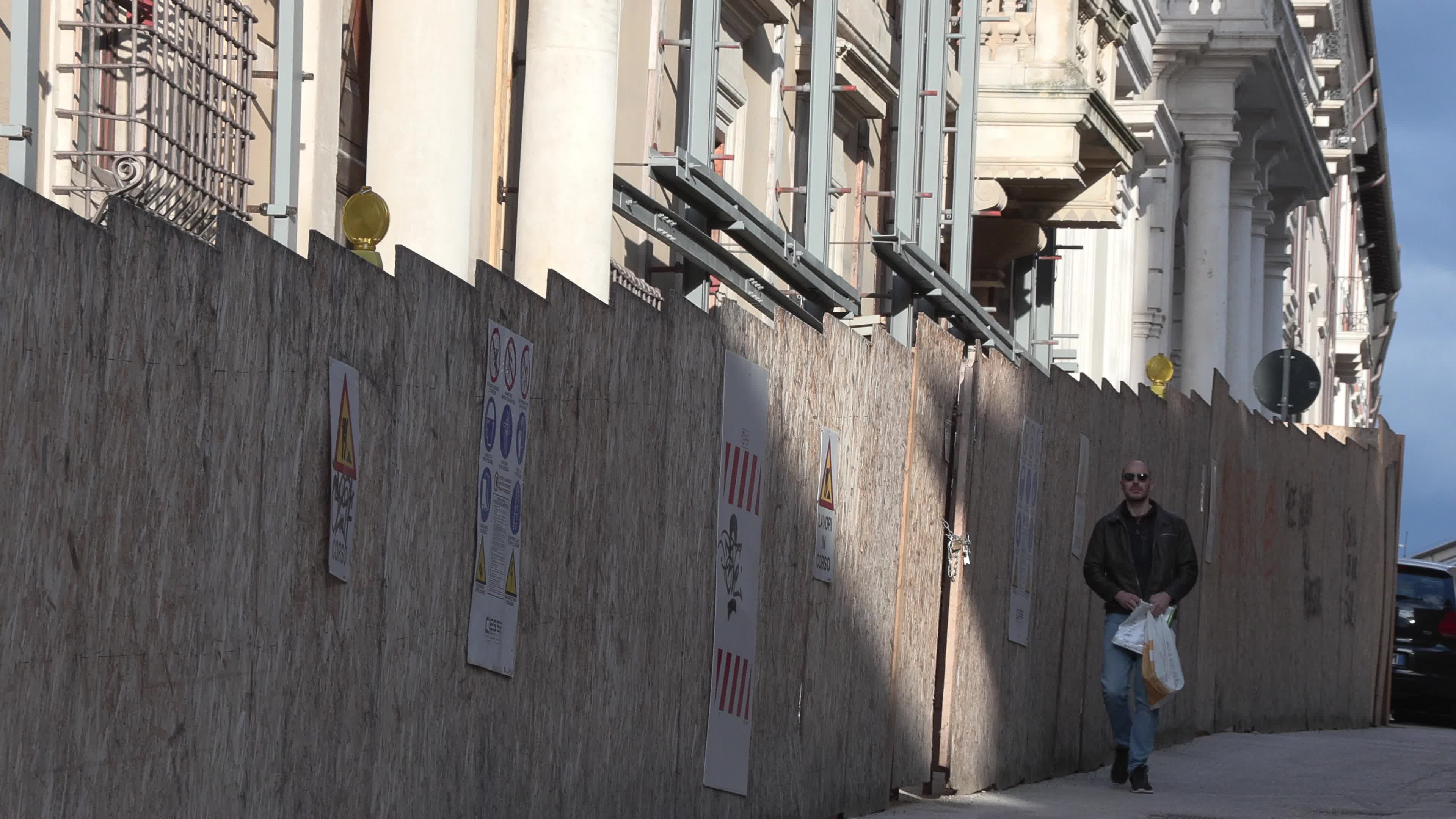Daily Life In L'Aquila, Italy