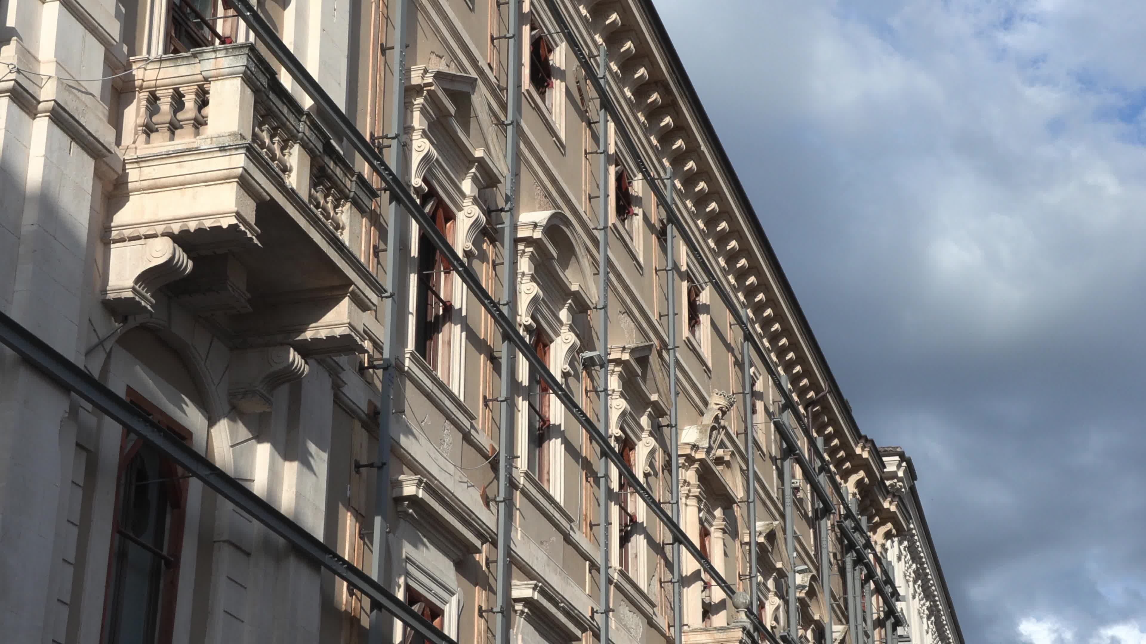 Daily Life In L'Aquila, Italy