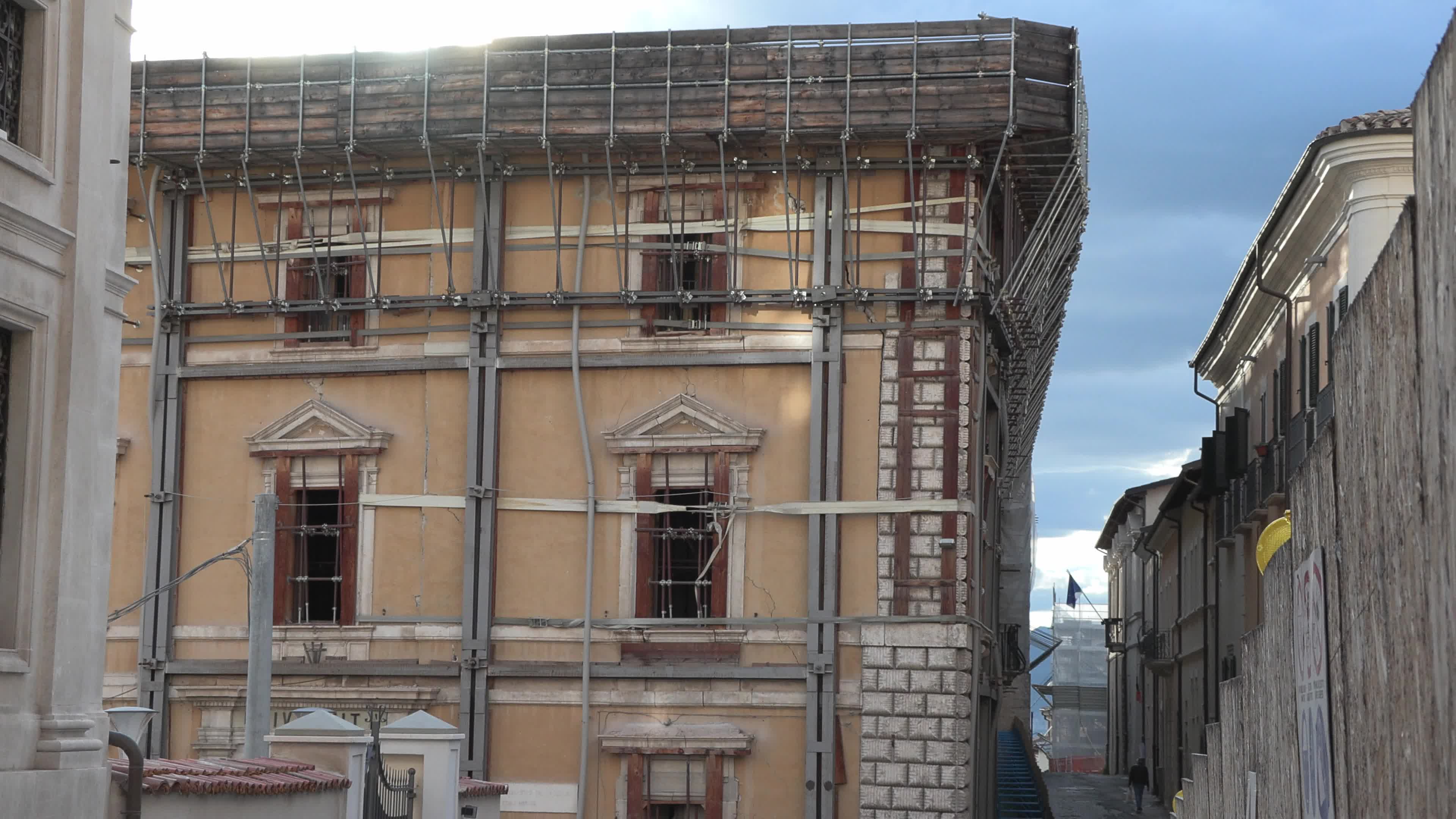 Daily Life In L'Aquila, Italy