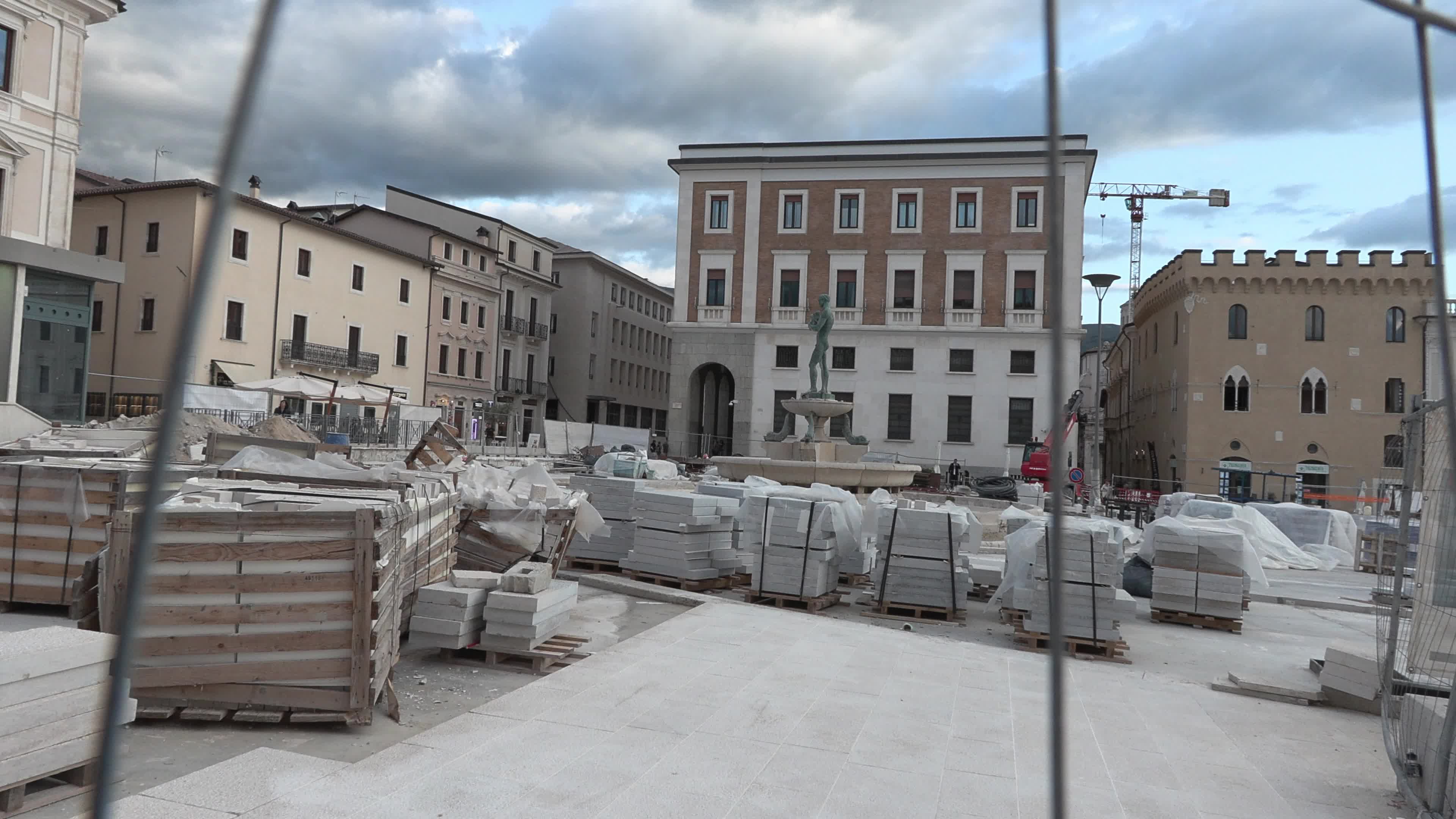 Daily Life In L'Aquila, Italy
