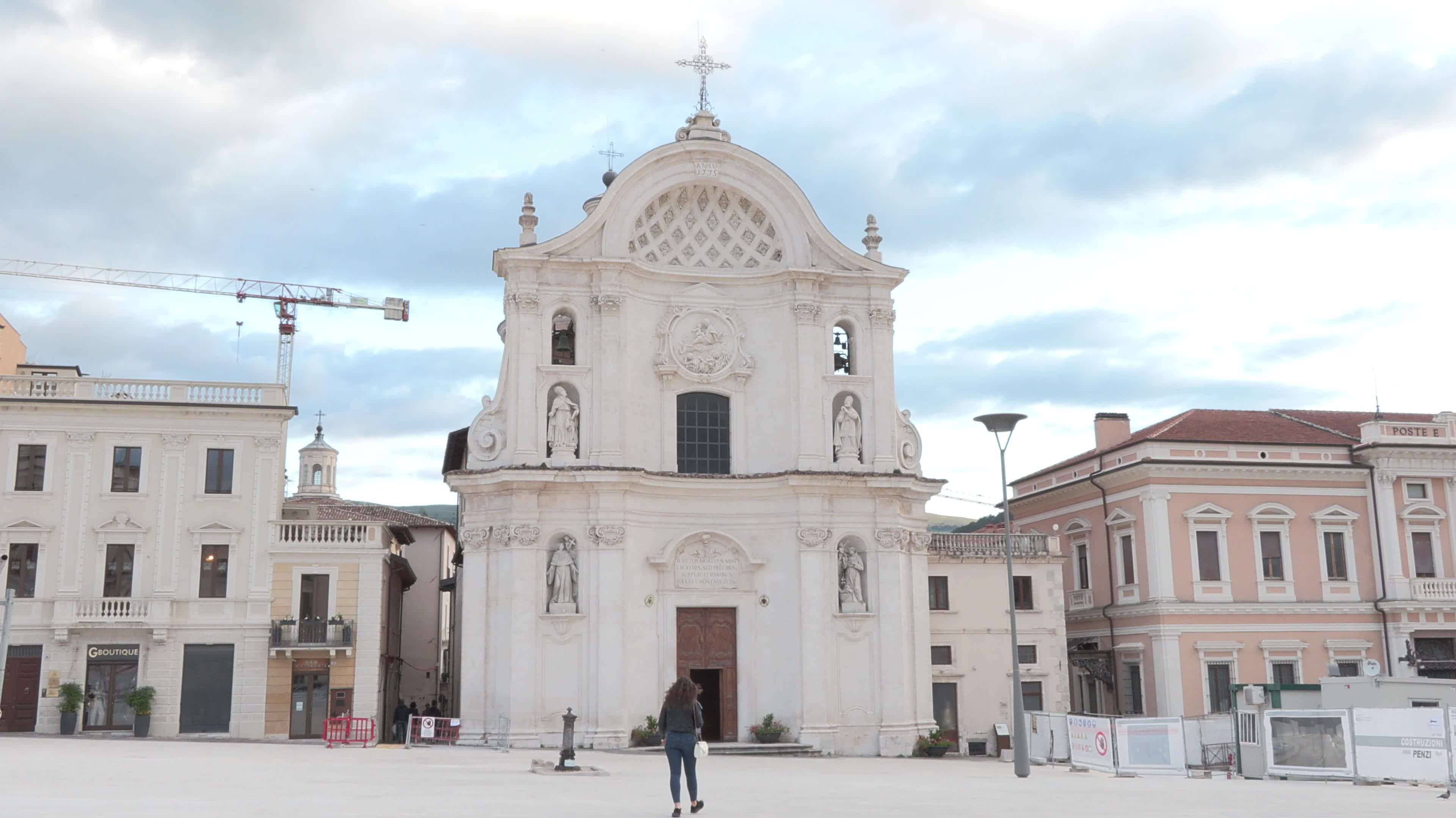 Daily Life In L'Aquila, Italy