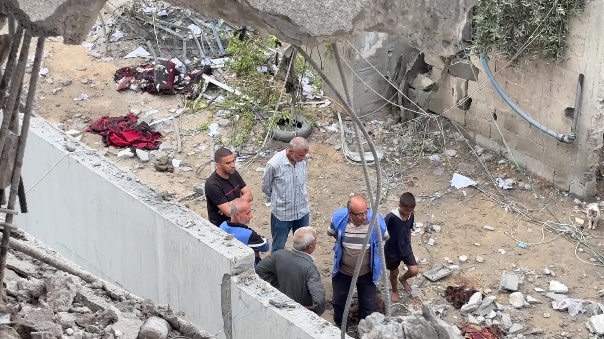 UN School Hit By Israeli Airstrike Amid Hamas-Israel Conflict