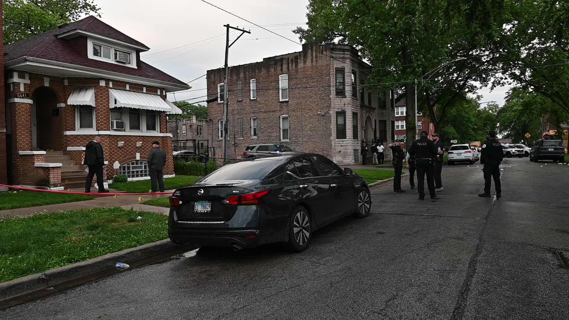 Unidentified male victim shot and killed in Chicago, Illinois