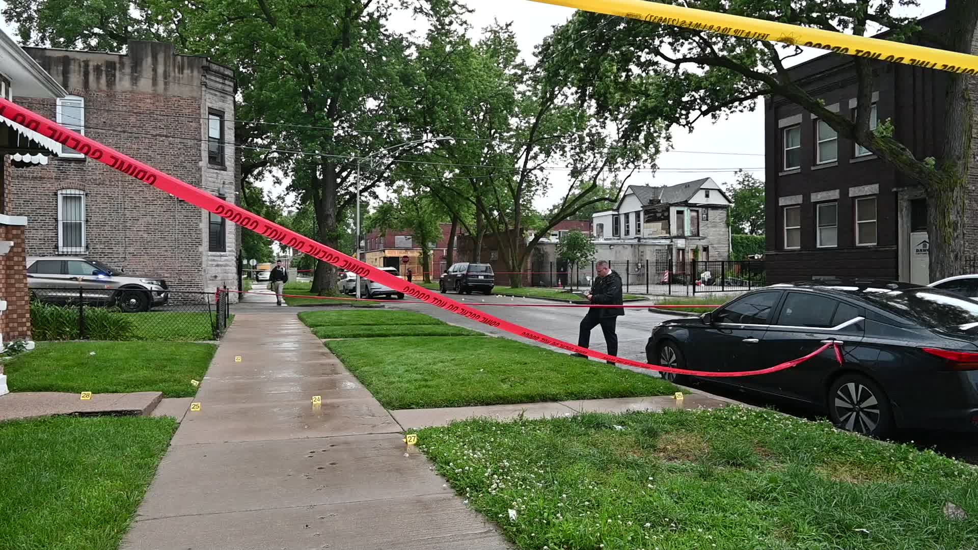Unidentified male victim shot and killed in Chicago, Illinois