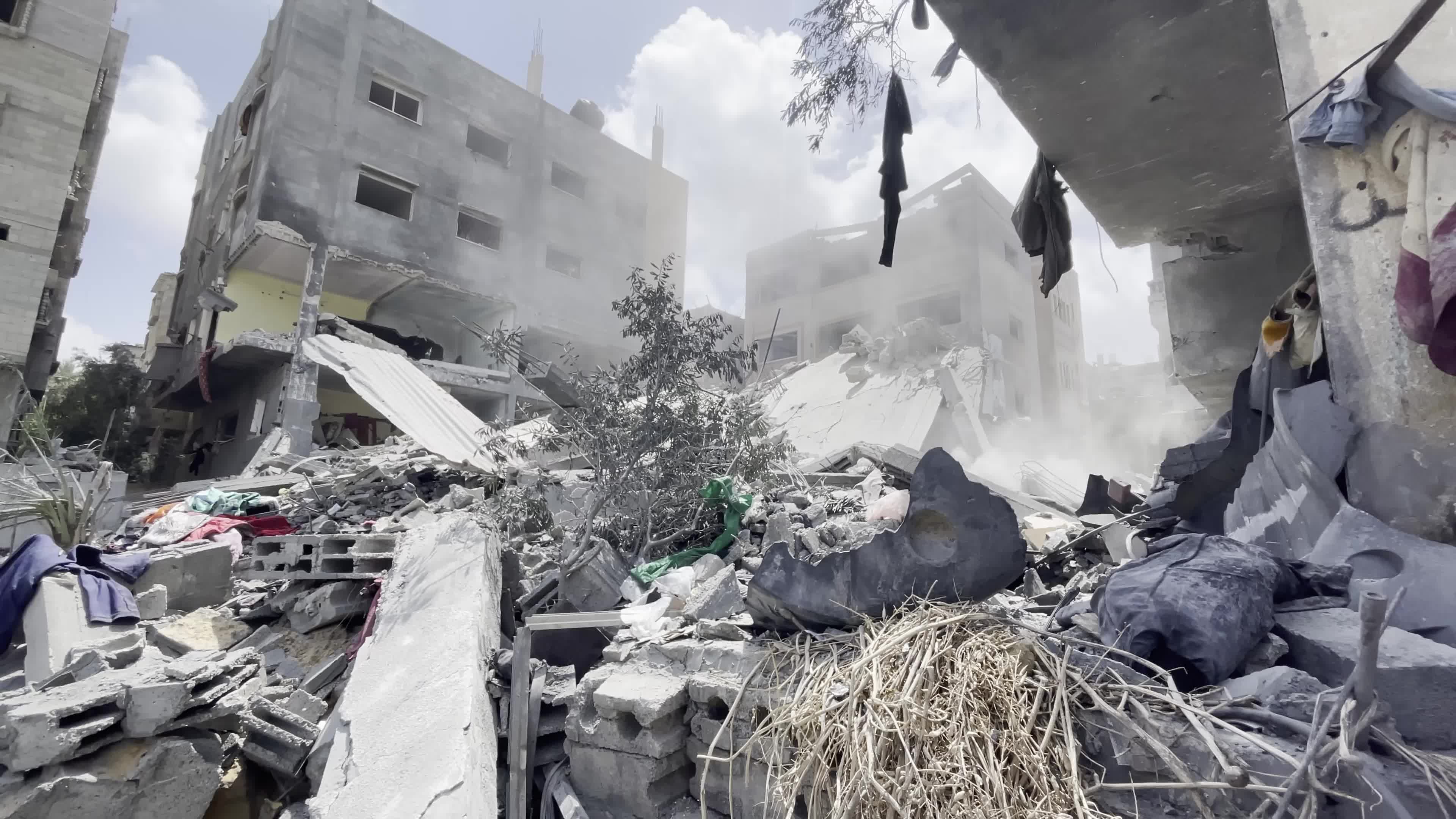 Aftermath of Israeli Special Forces Operation In The Nuseirat Camp, Palestine