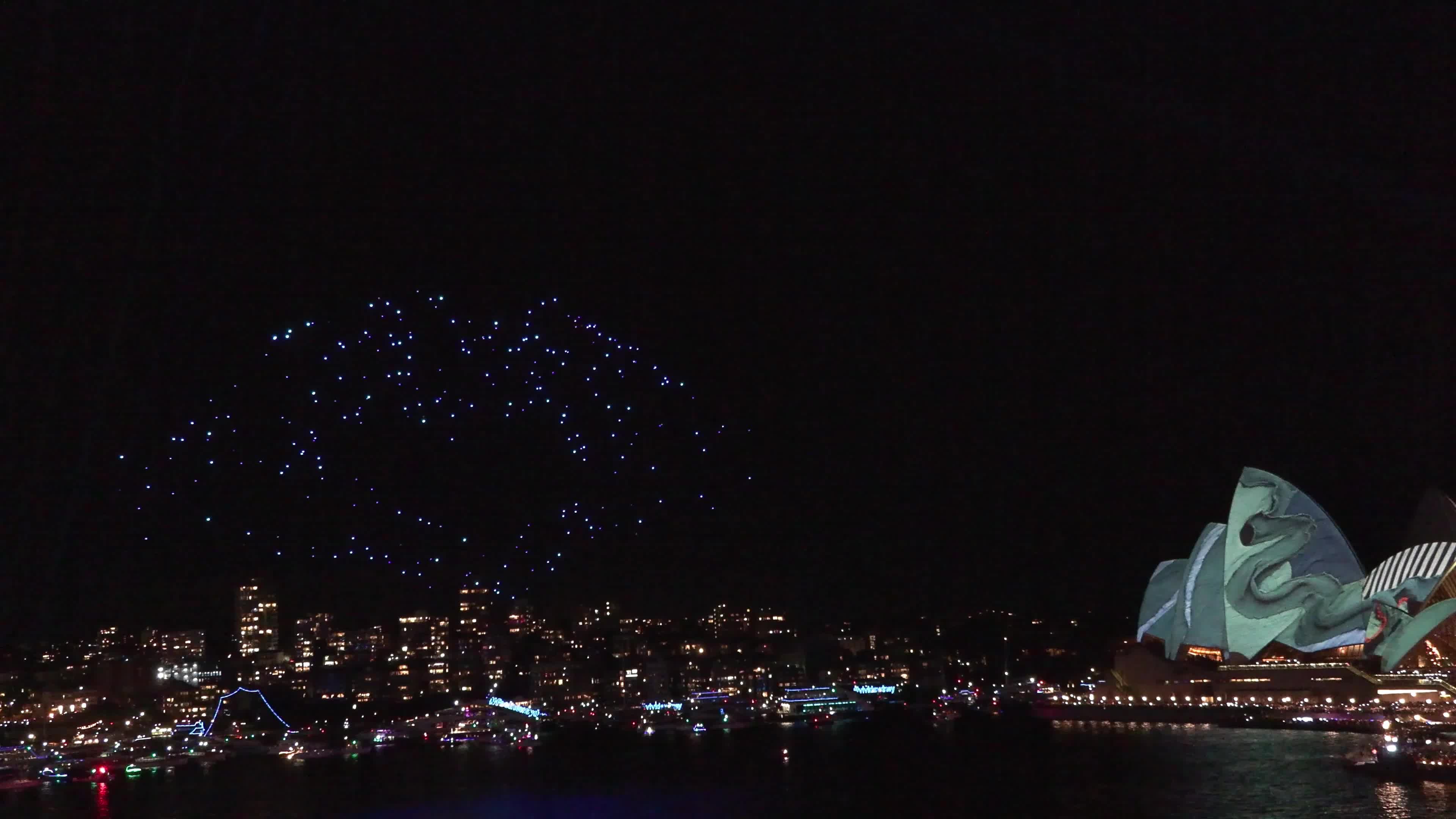 Vivid Sydney -Drone Show 2024